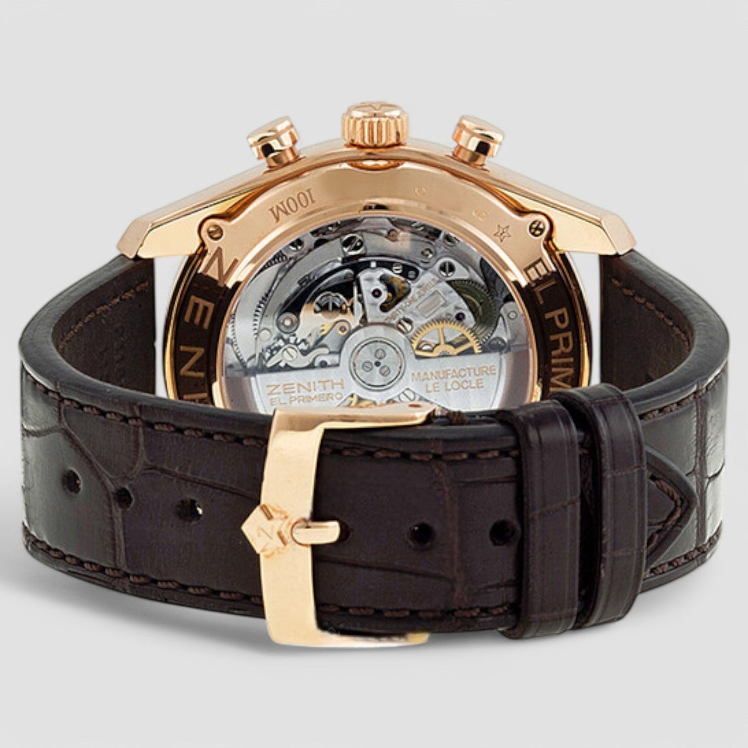 El Primero Automatic Chronograph 18 kt Rose Gold Men's Watch