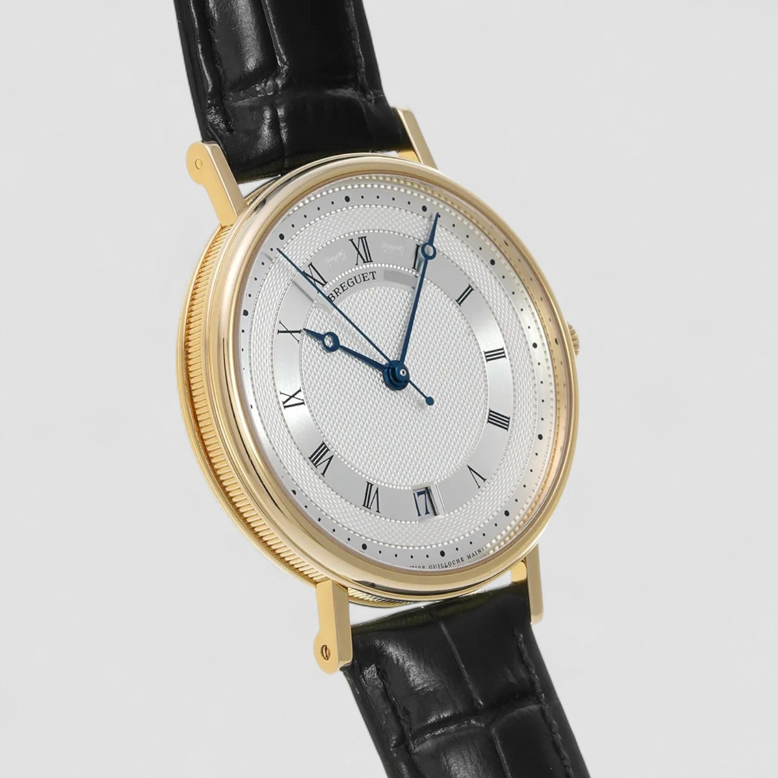 Classique Automatic 5930 18K Yellow Gold Silver Dial