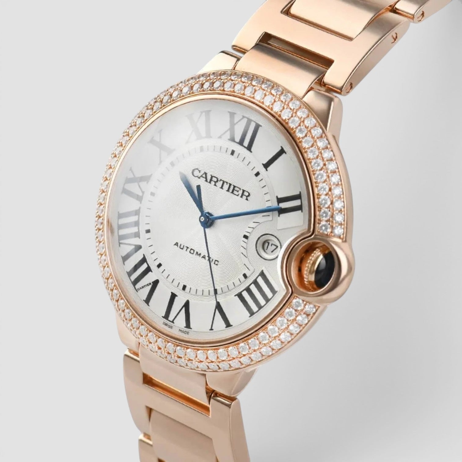 Ballon Bleu 42mm 18K Rose Gold Diamond-Set