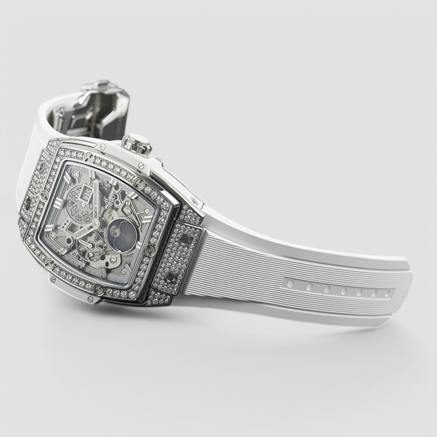 Spirit of Big Bang Moonphase Diamond Watch