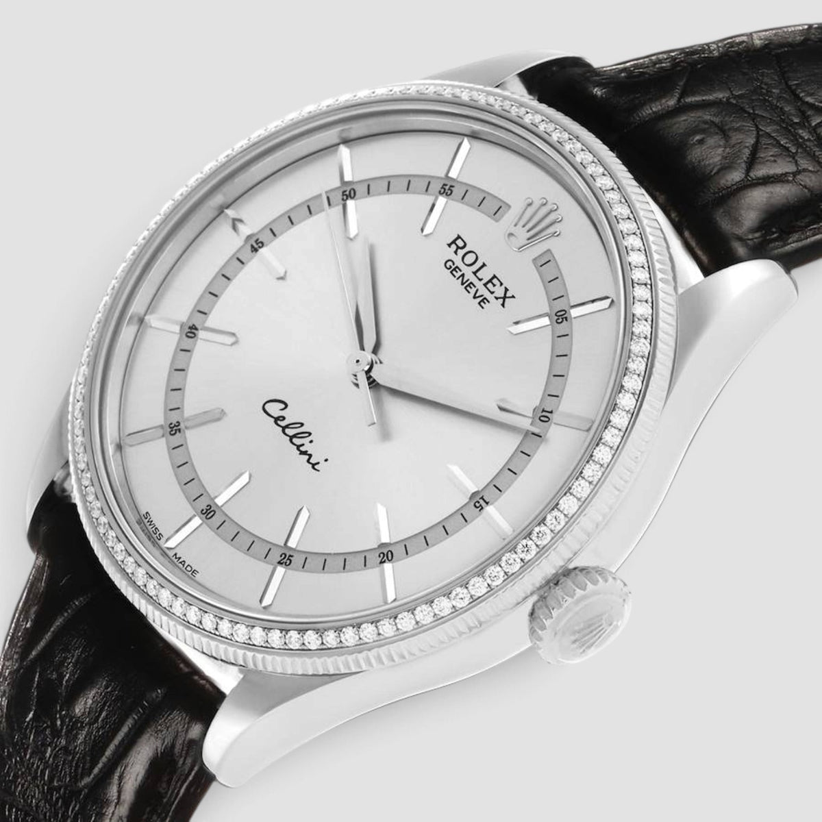 Cellini Time 39 Silver Diamond Dial