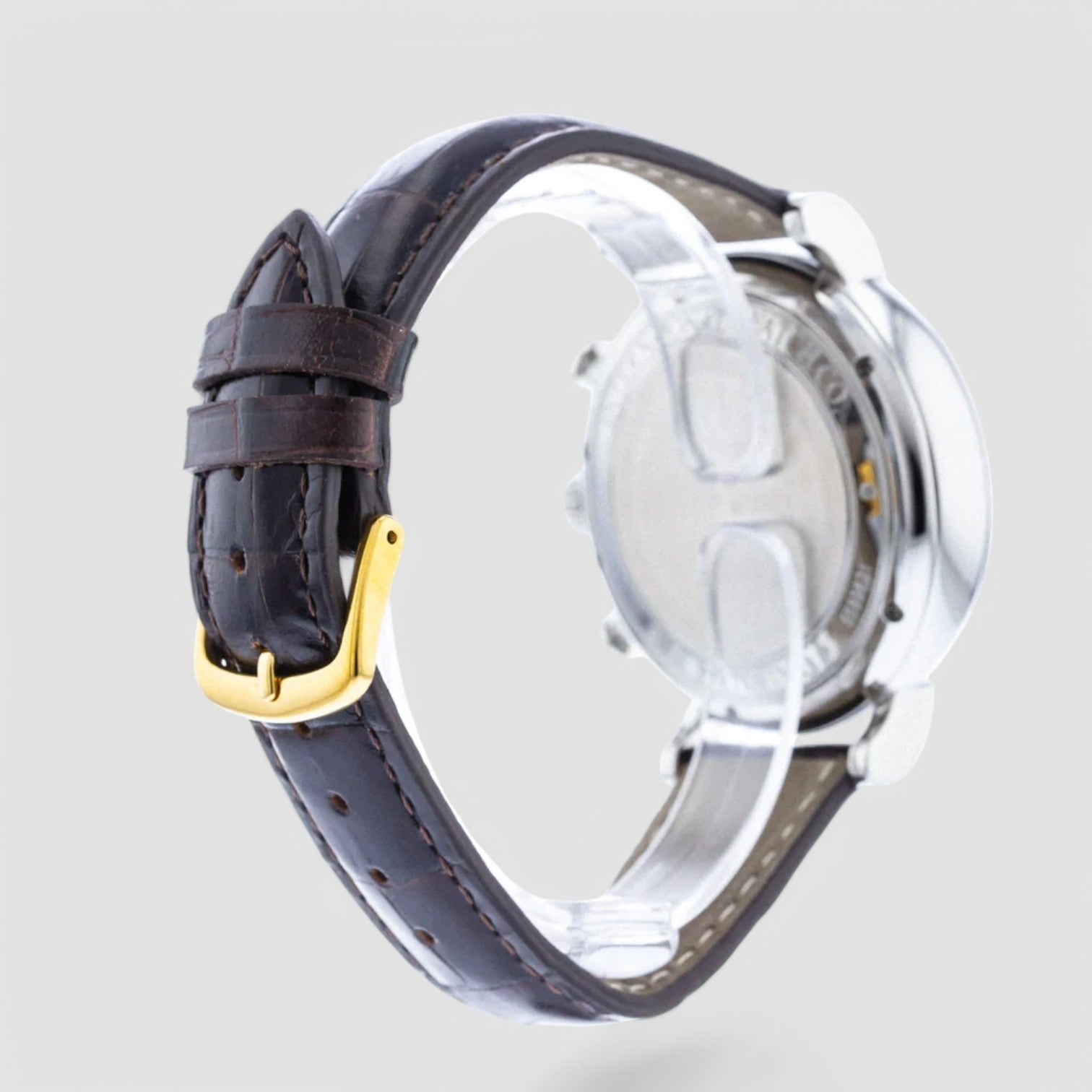 Portofino Chronograph SS Silver Dial Tang Buckle