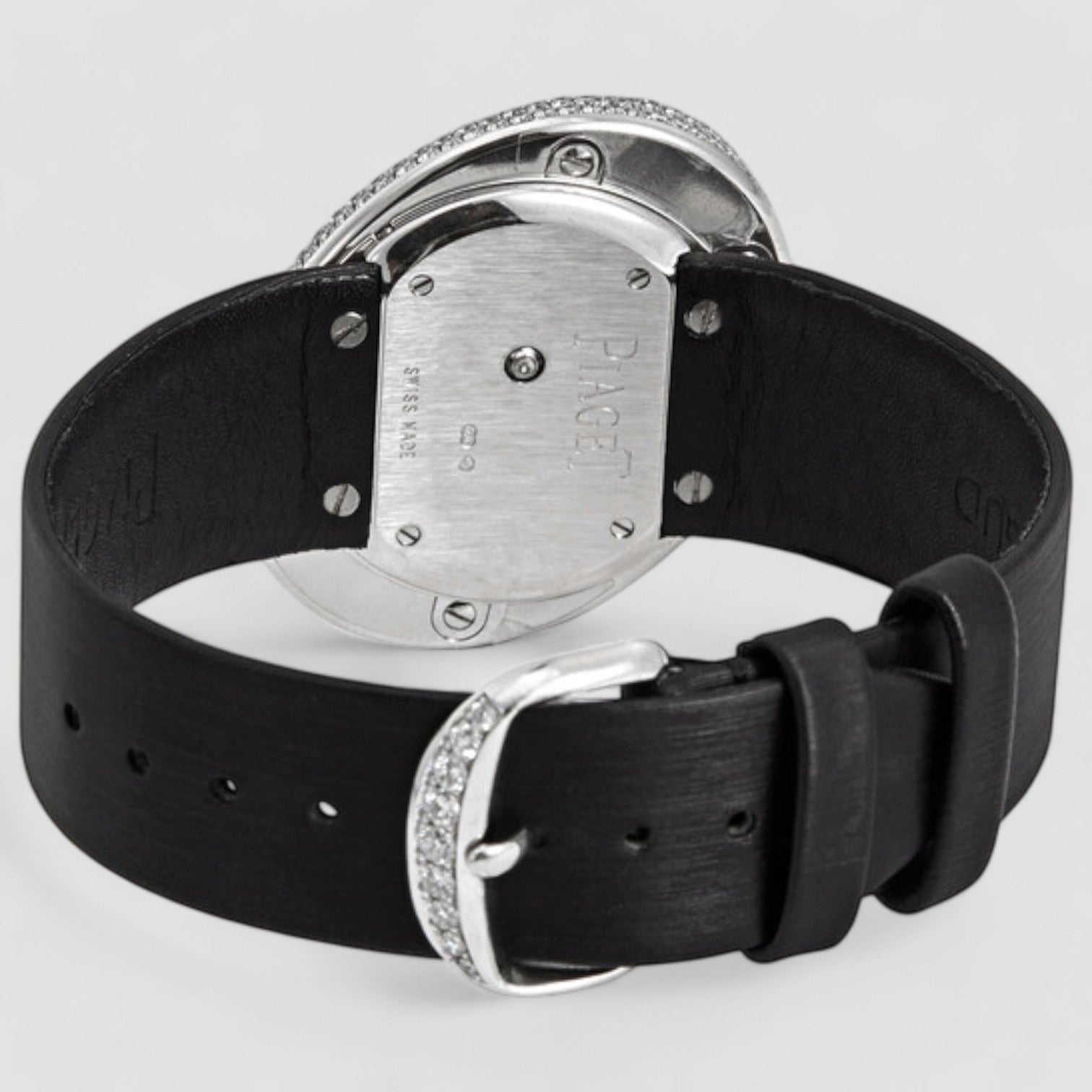 Limelight Magic Hour Silver Dial 18kt White Gold Diamond Ladies Watch