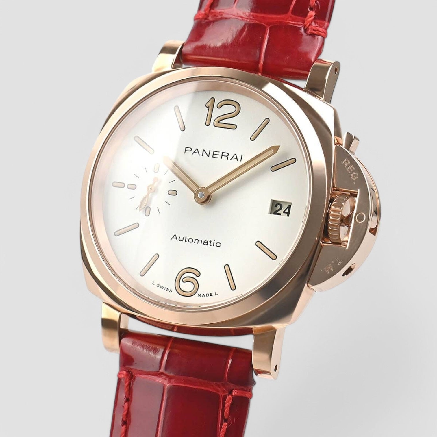 Luminor Due Automatic White Dial Watch