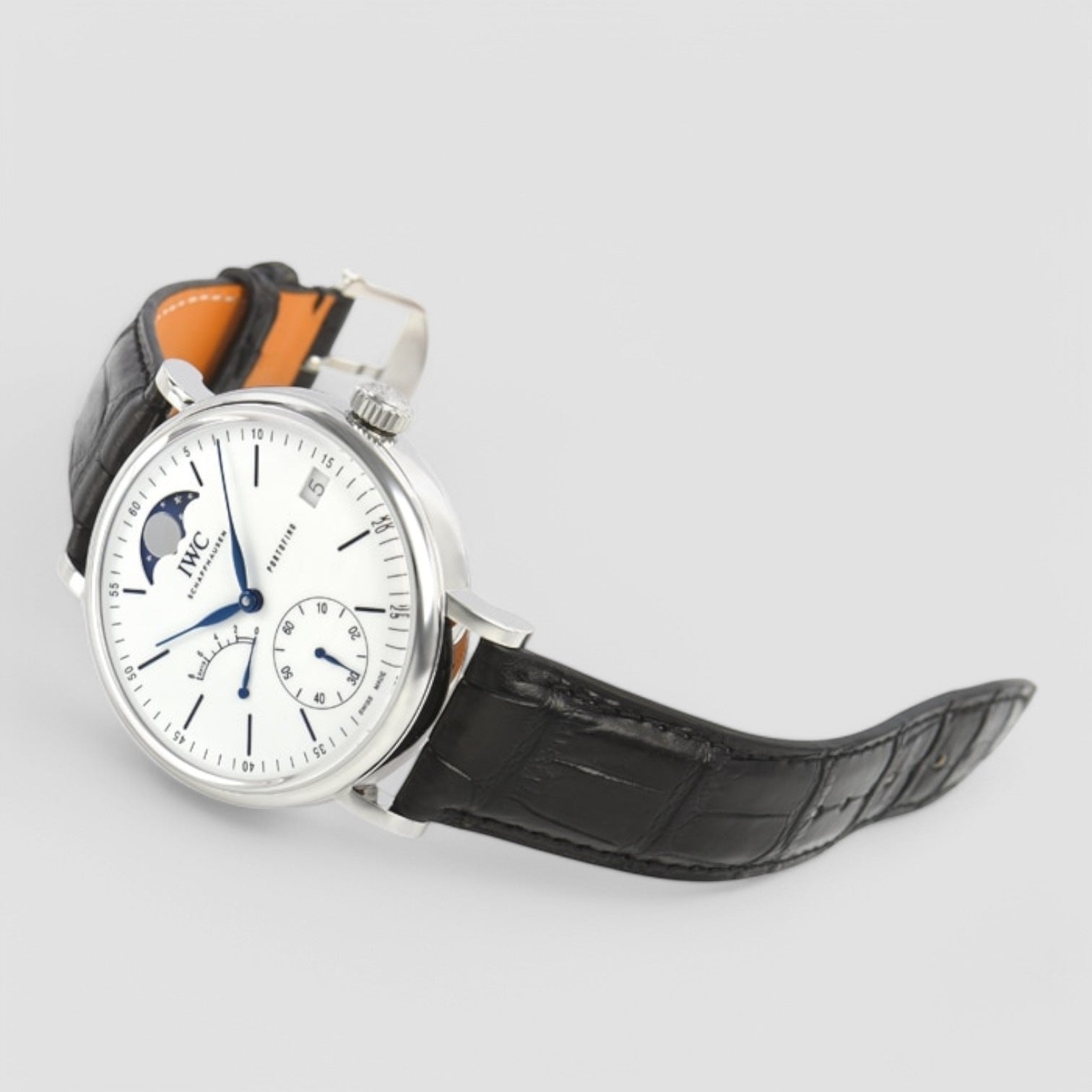 Portofino Hand Wound Eight Days "150 Years" Enamel Dial LIMITED EDITION