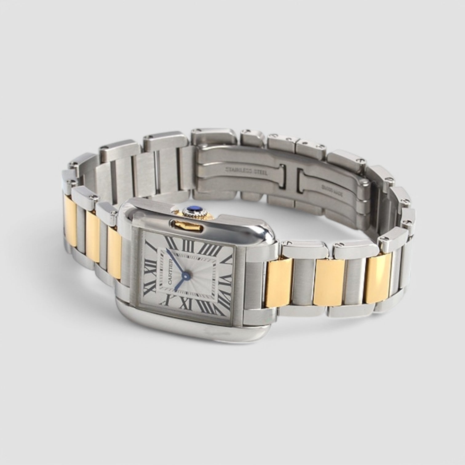 Tank Anglaise Gold, Steel 40mm