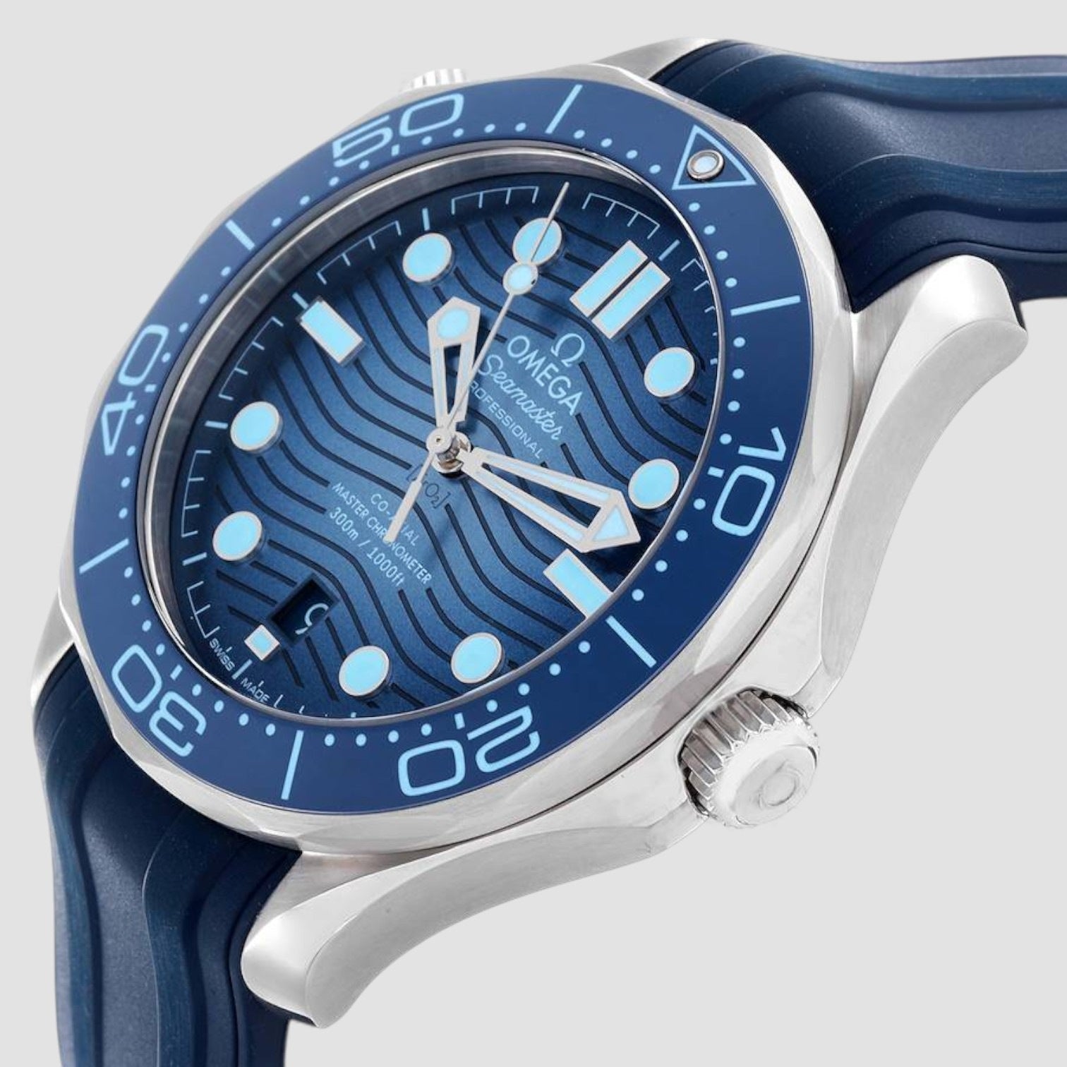 Diver 300m Co-axial Summer Blue Seamaster