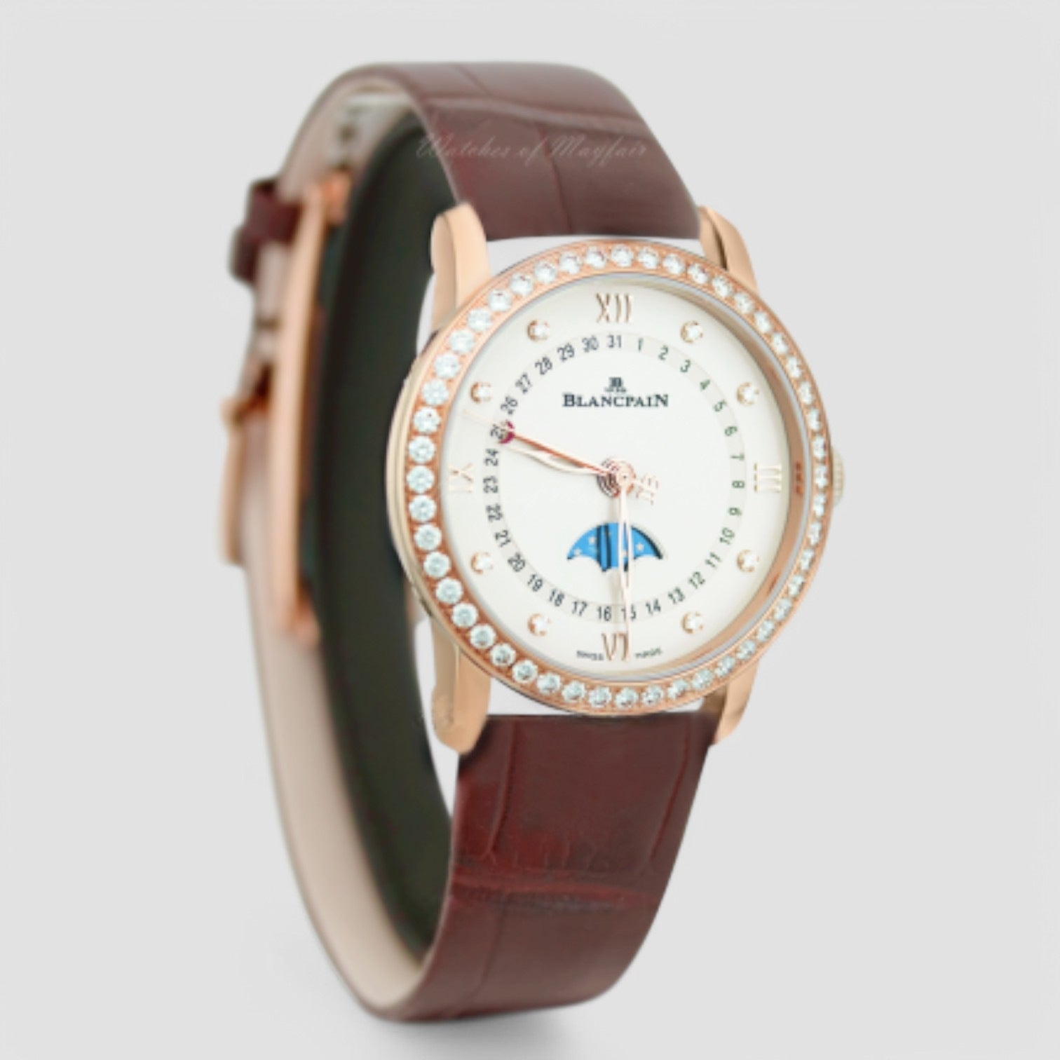 Villeret Quantieme Phases de Lune 33.2mm Ladies Watch