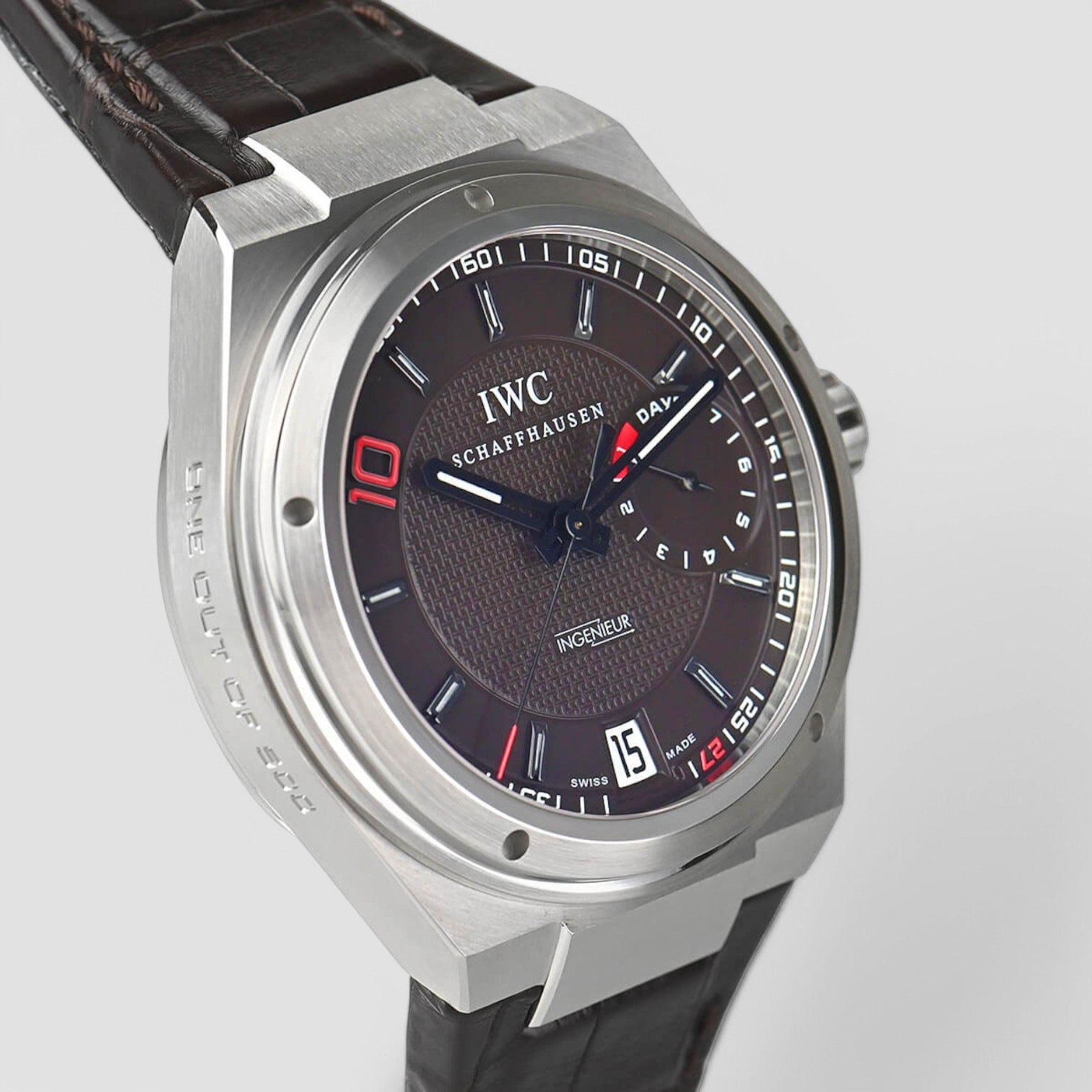 Ingenieur Zinedine Zidane 45Mm Stainless Steel Black Dial