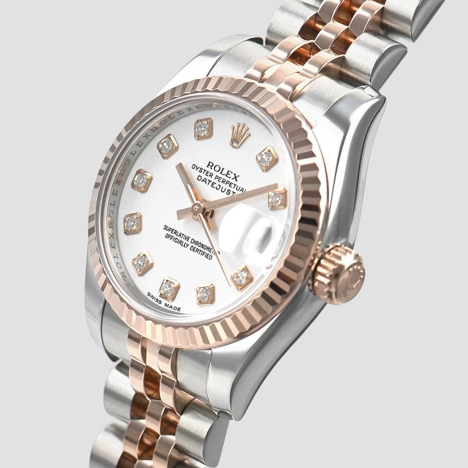 Lady-Datejust 26 WHTDJ White Diamond Rose Gold