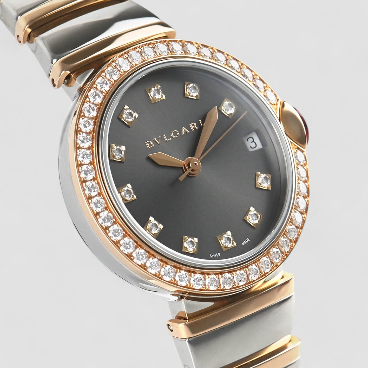 Lvcea Steel & Pink Gold Automatic 33mm