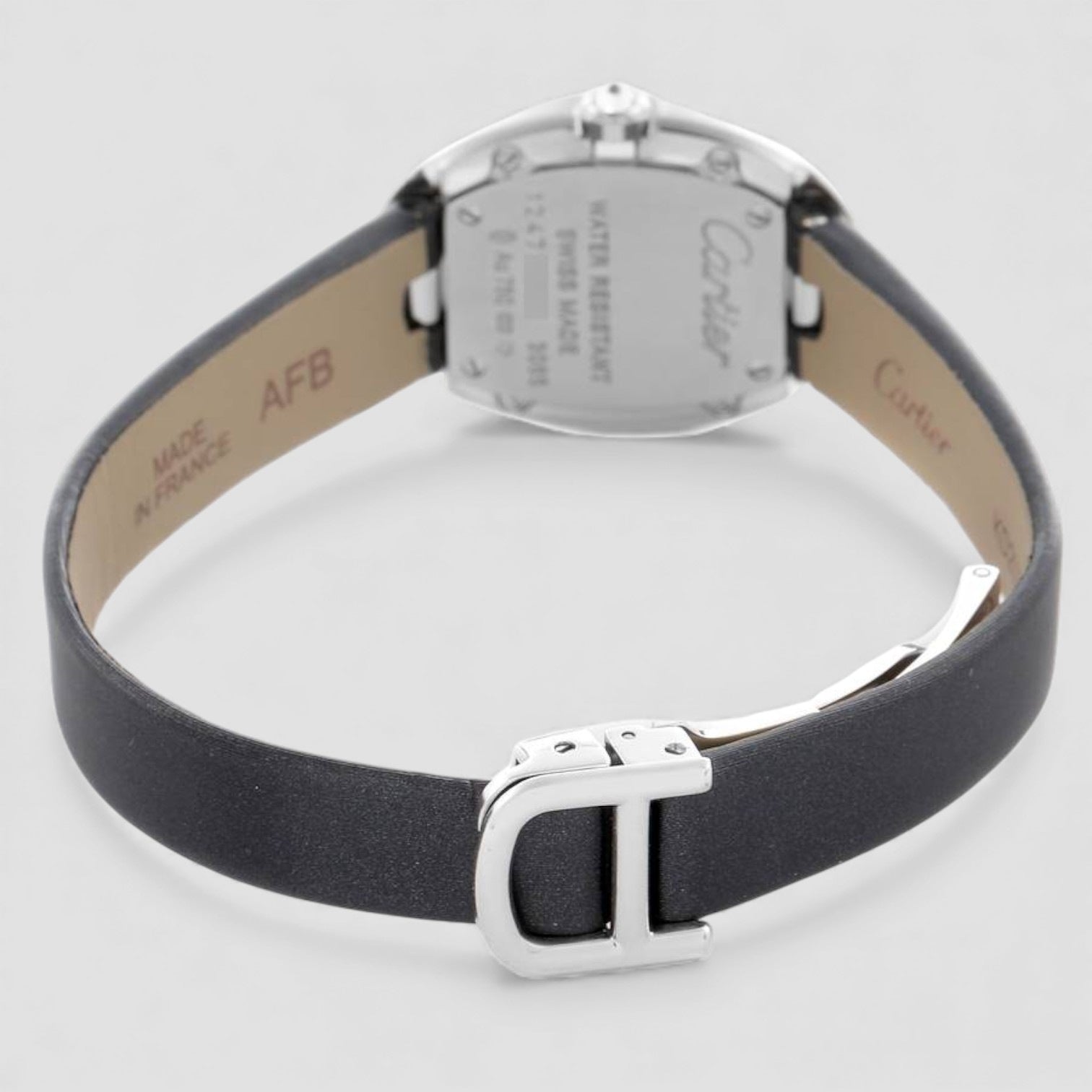Baignoire Small White Gold Diamond Ladies Watch