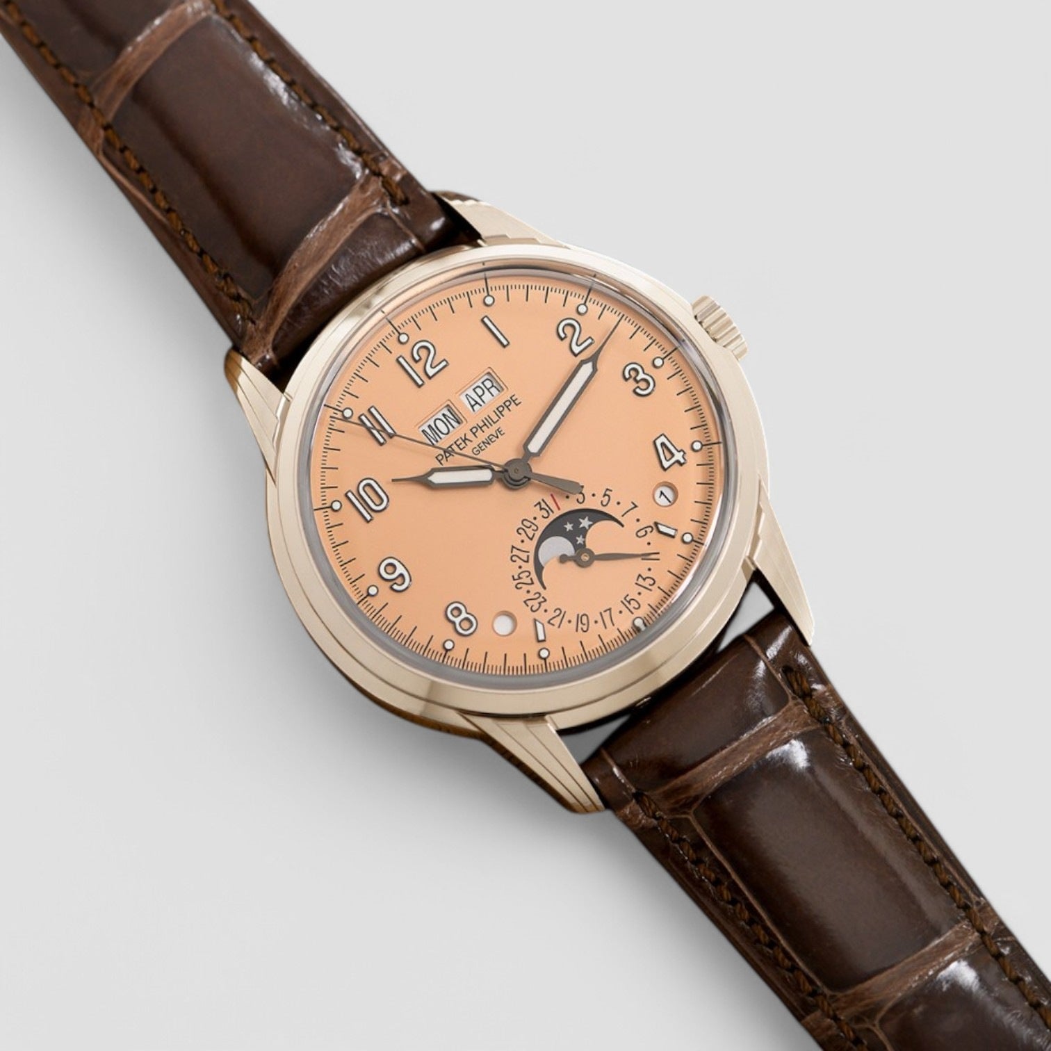 Perpetual Calendar Salmon Dial Grand Complication