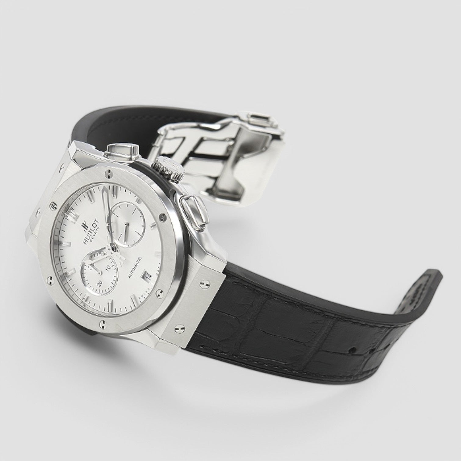 Classic Fusion Titanium Automatic White Dial Reloj Para Hombre