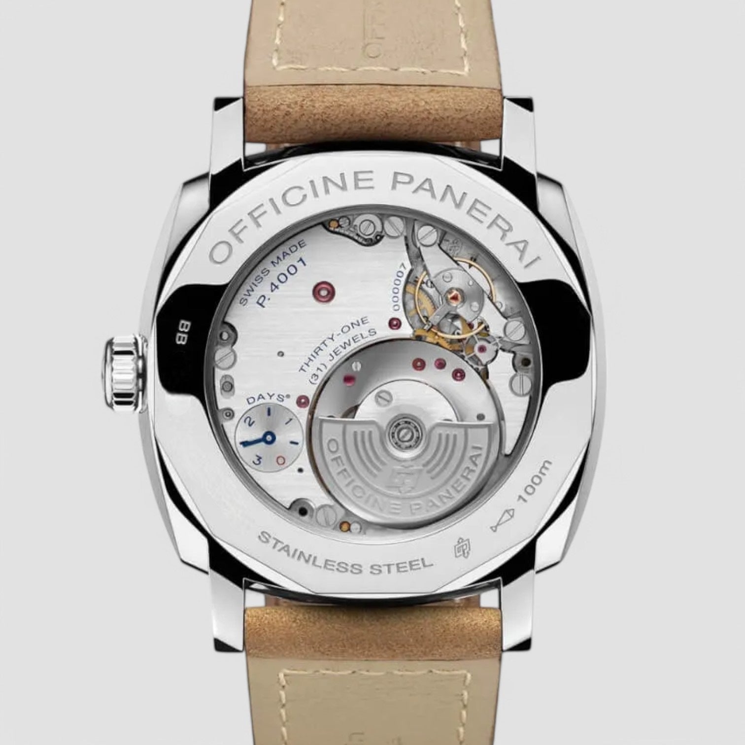 Radiomir GMT Military Green Dial Men's Watch