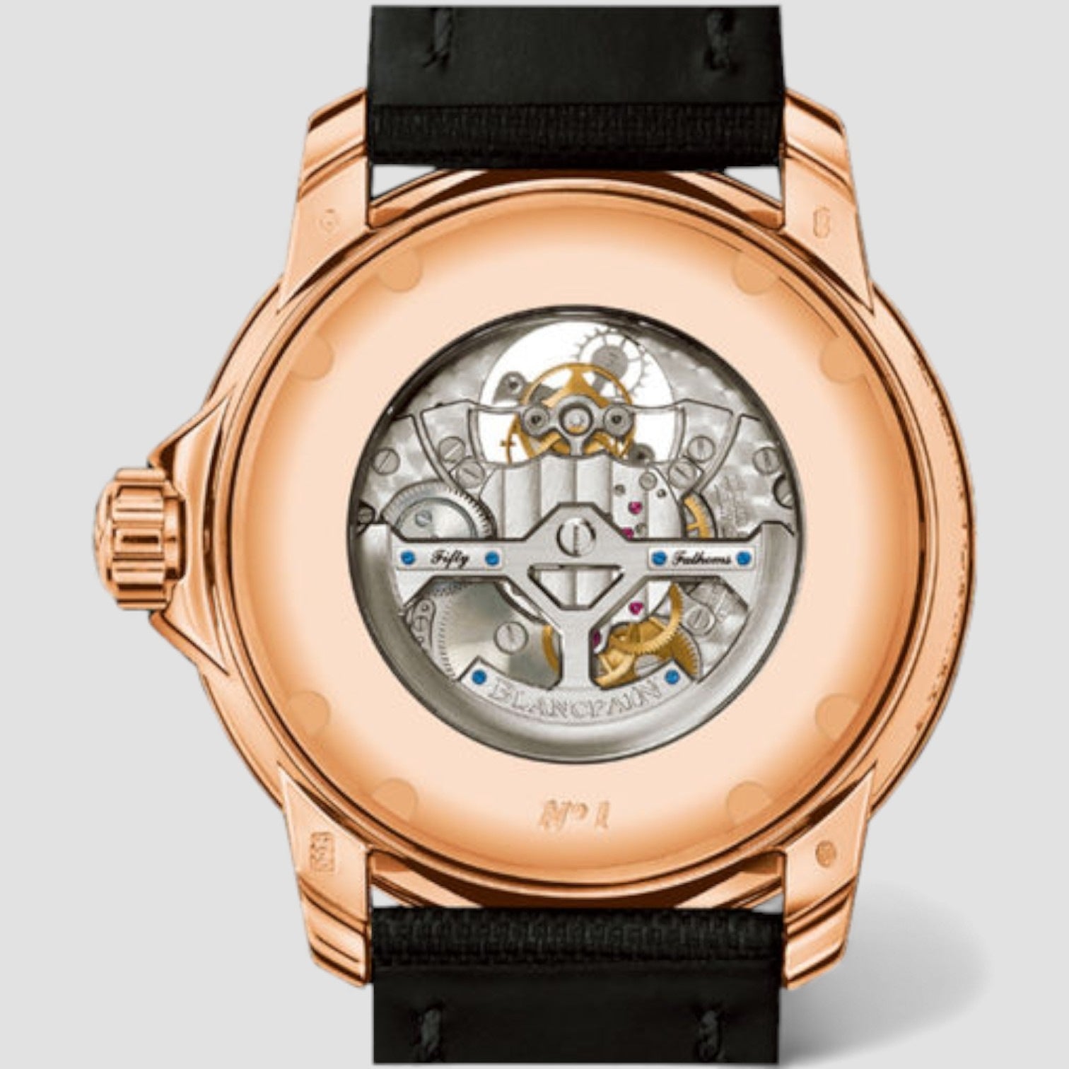 Fifty Fathoms 8-Day Tourbillon 18K Rose Gold / Kevlar