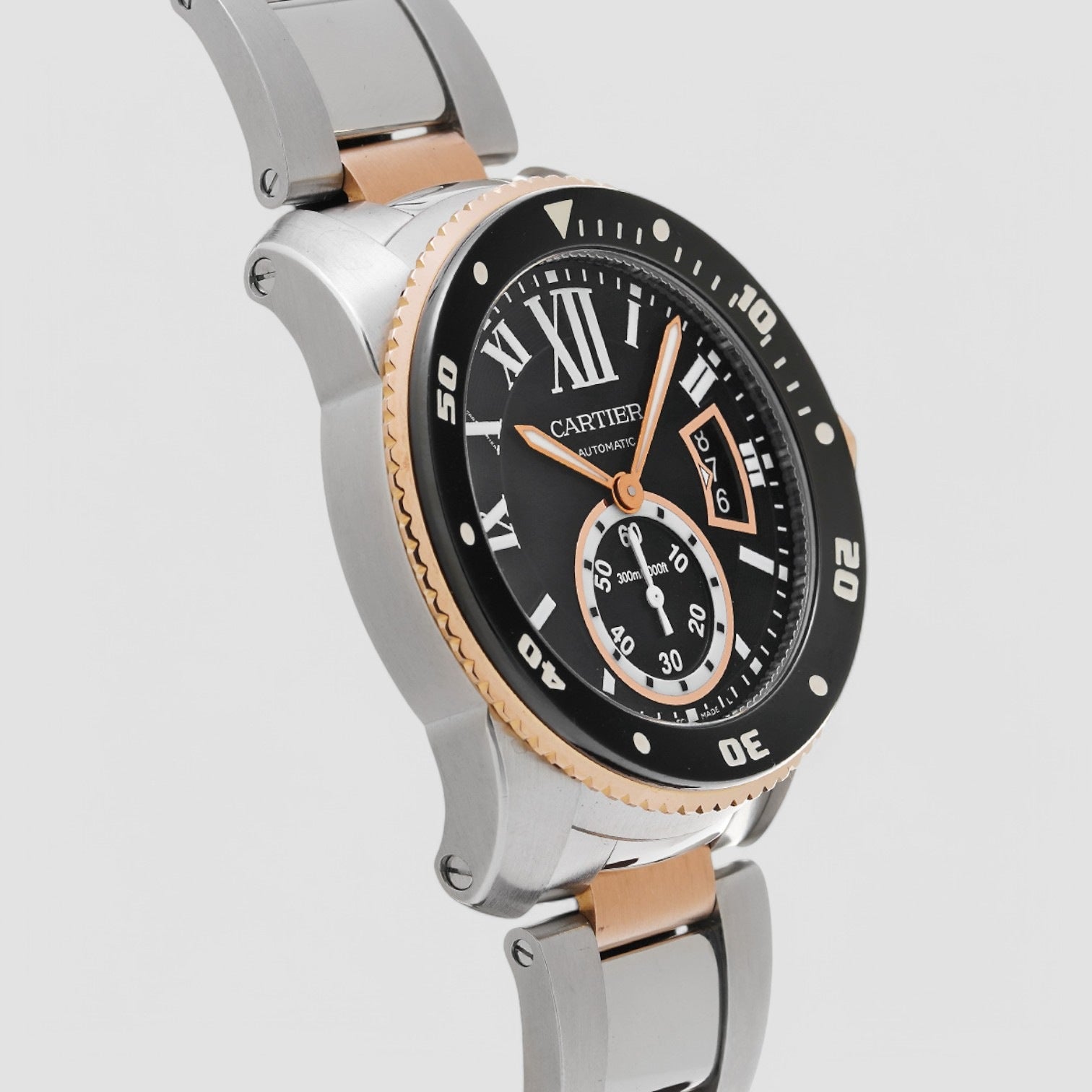 Calibre de Cartier Diver Automatic SS / 18K Rose Gold