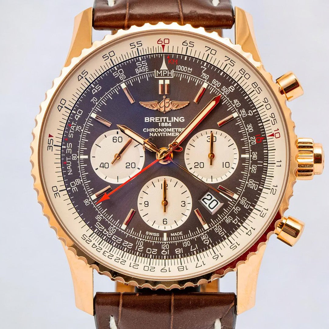 Navitimer Rattrapante Chronograph Rose Gold 45mm – Limited Edition