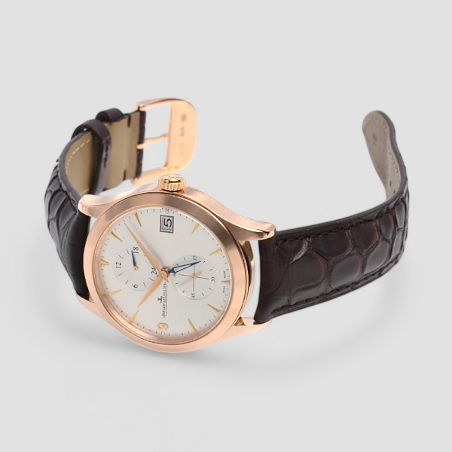 Master Hometime Silvered Dial Men's Watch