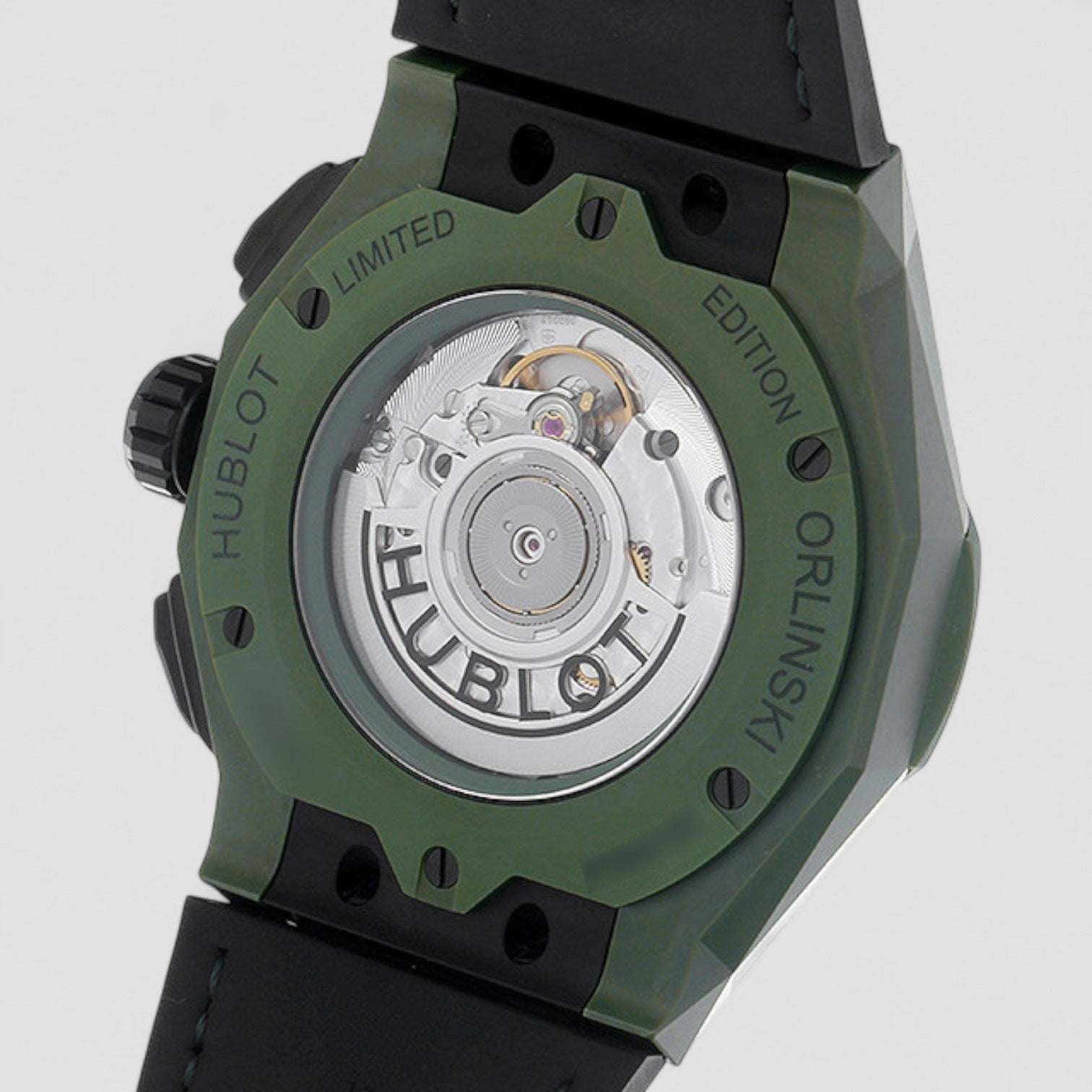 Aerofusion Chronograph Orlinski Green Ceramic Men's Watch