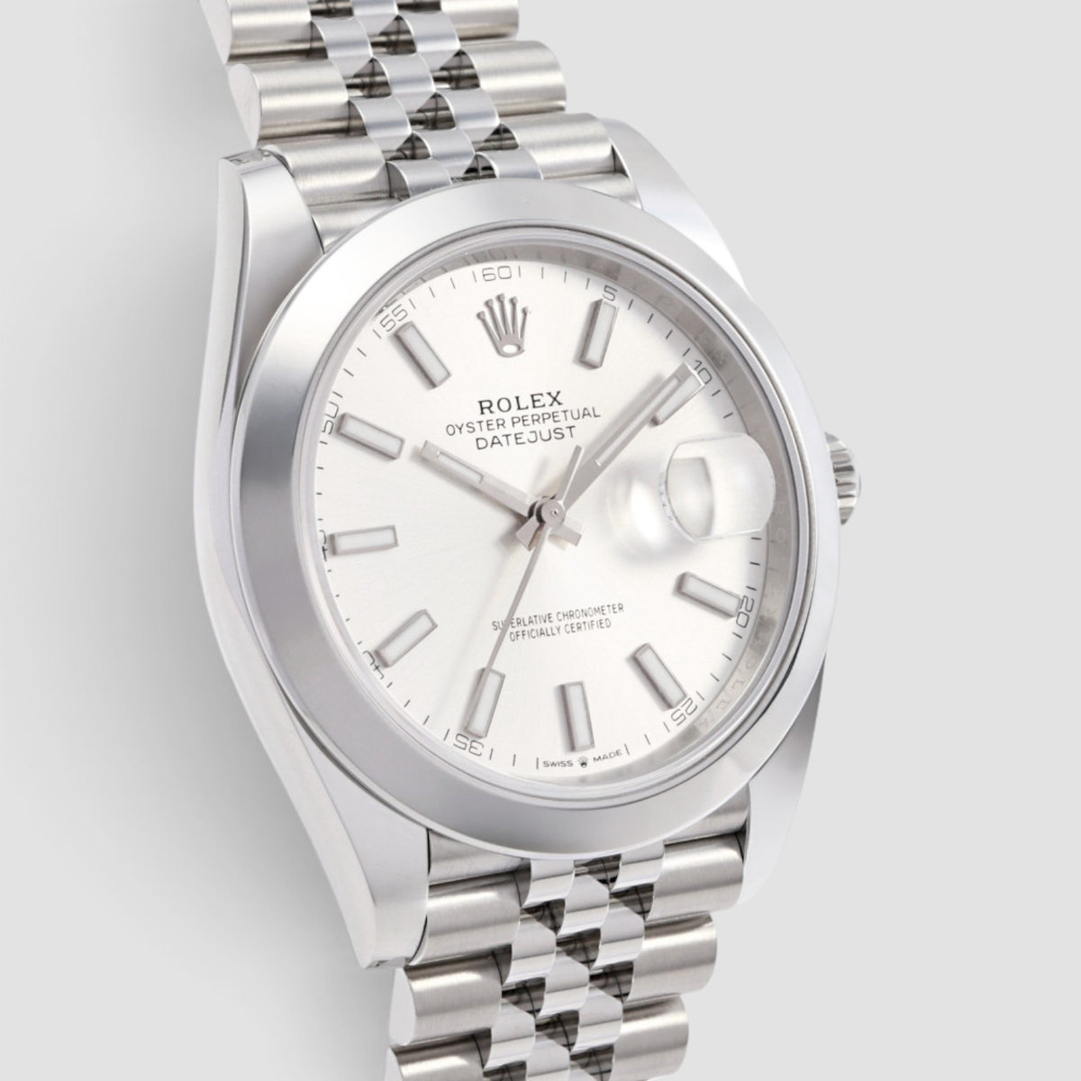 Datejust 41 Silver Index Jubilee