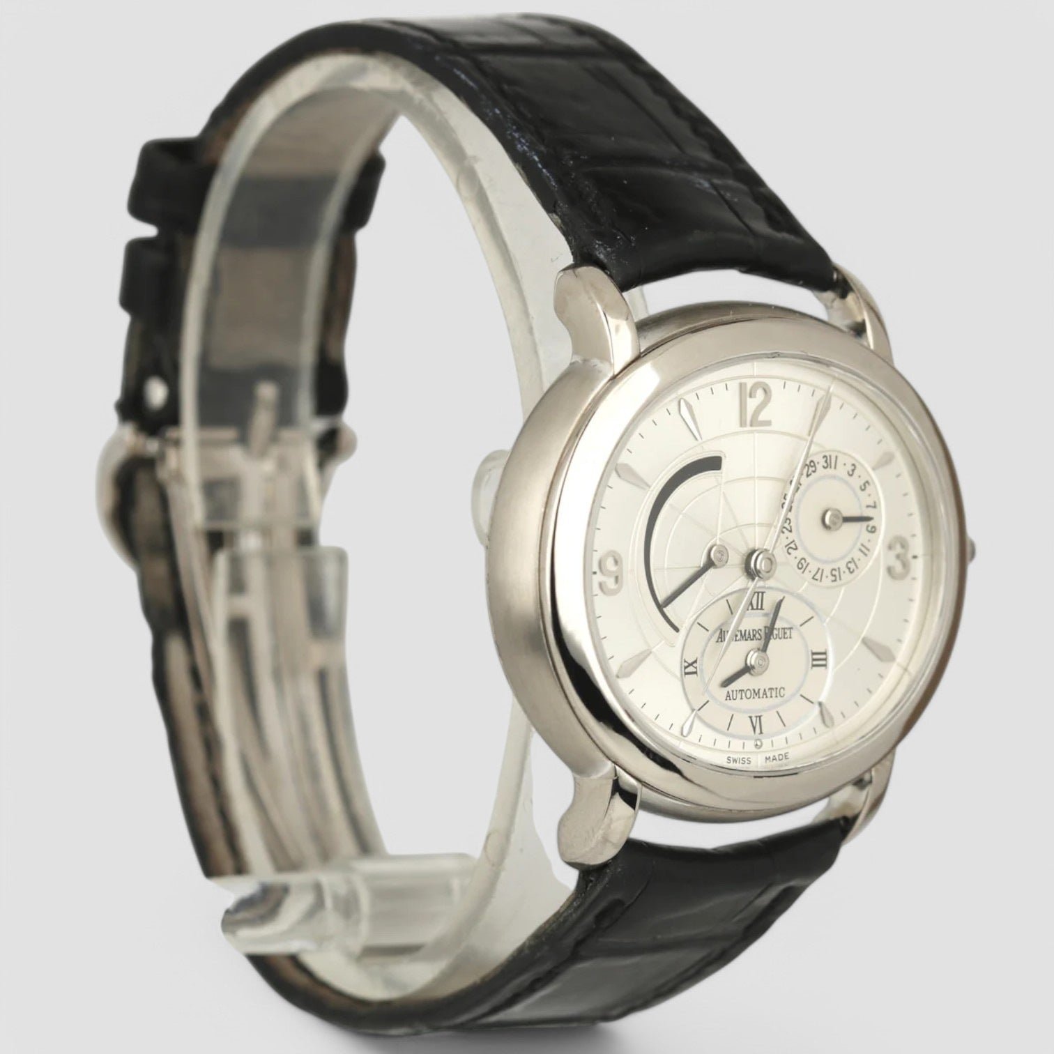 Millenary 18 CT White Gold Automatic Men's Watch