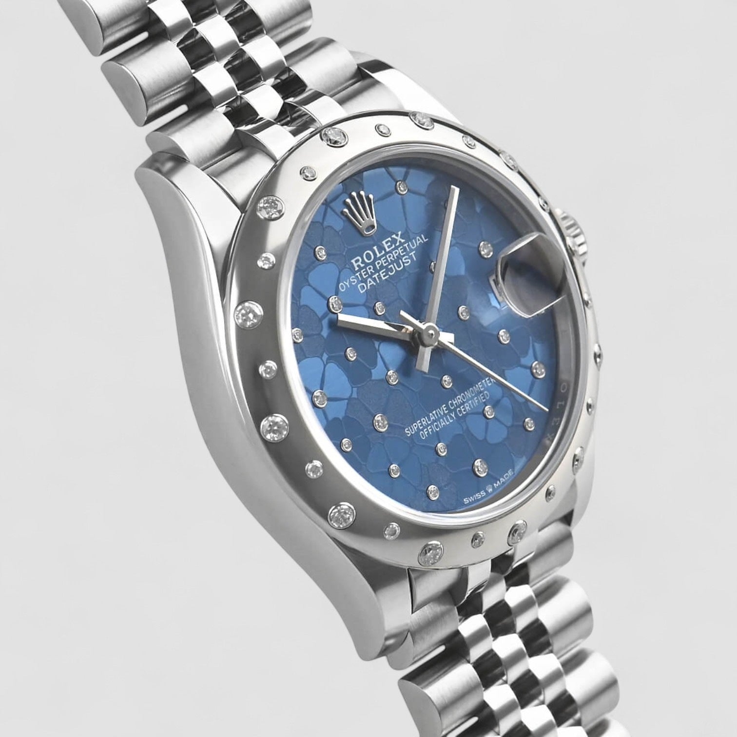Datejust 31 Gold/Steel with Blue Dial