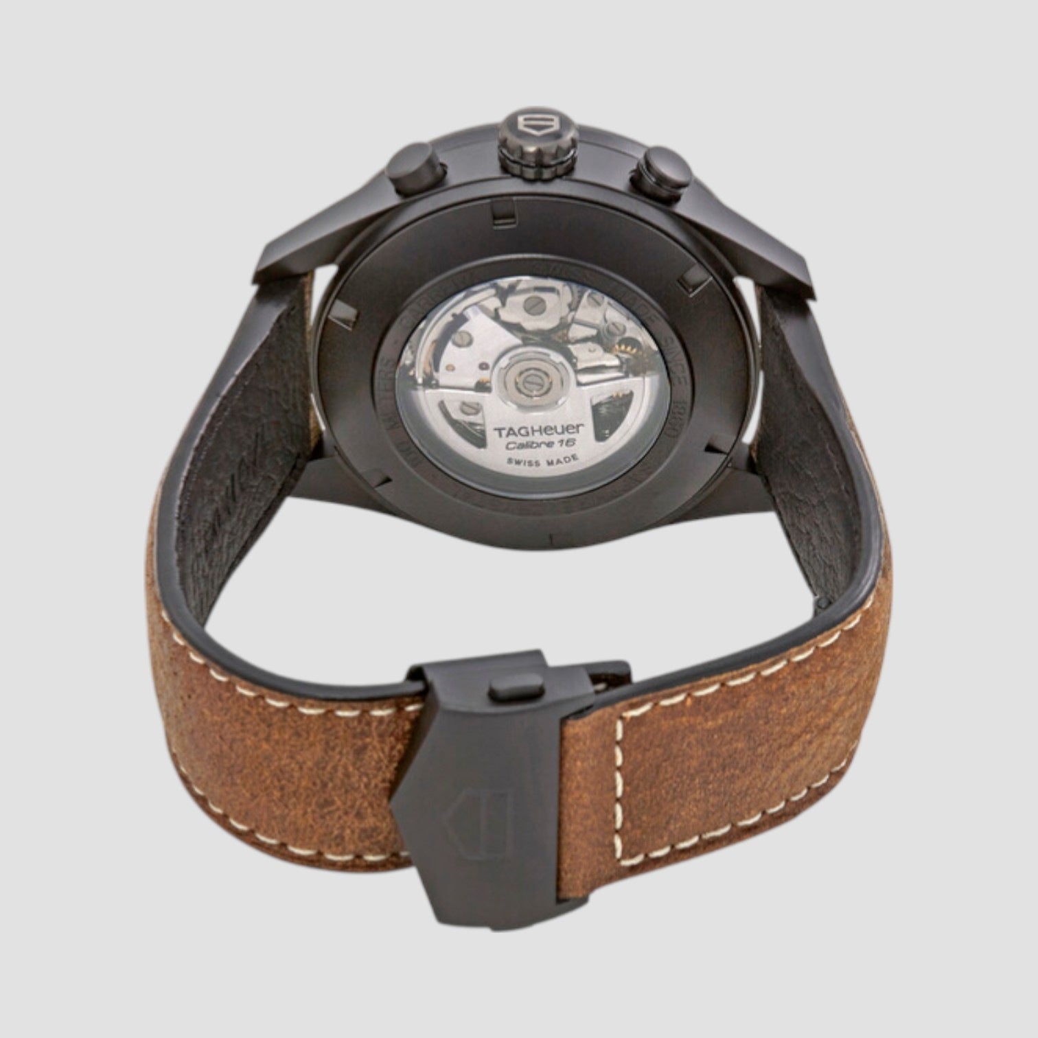 Carrera Chronograph Tachymeter Black Dial Men's Watch