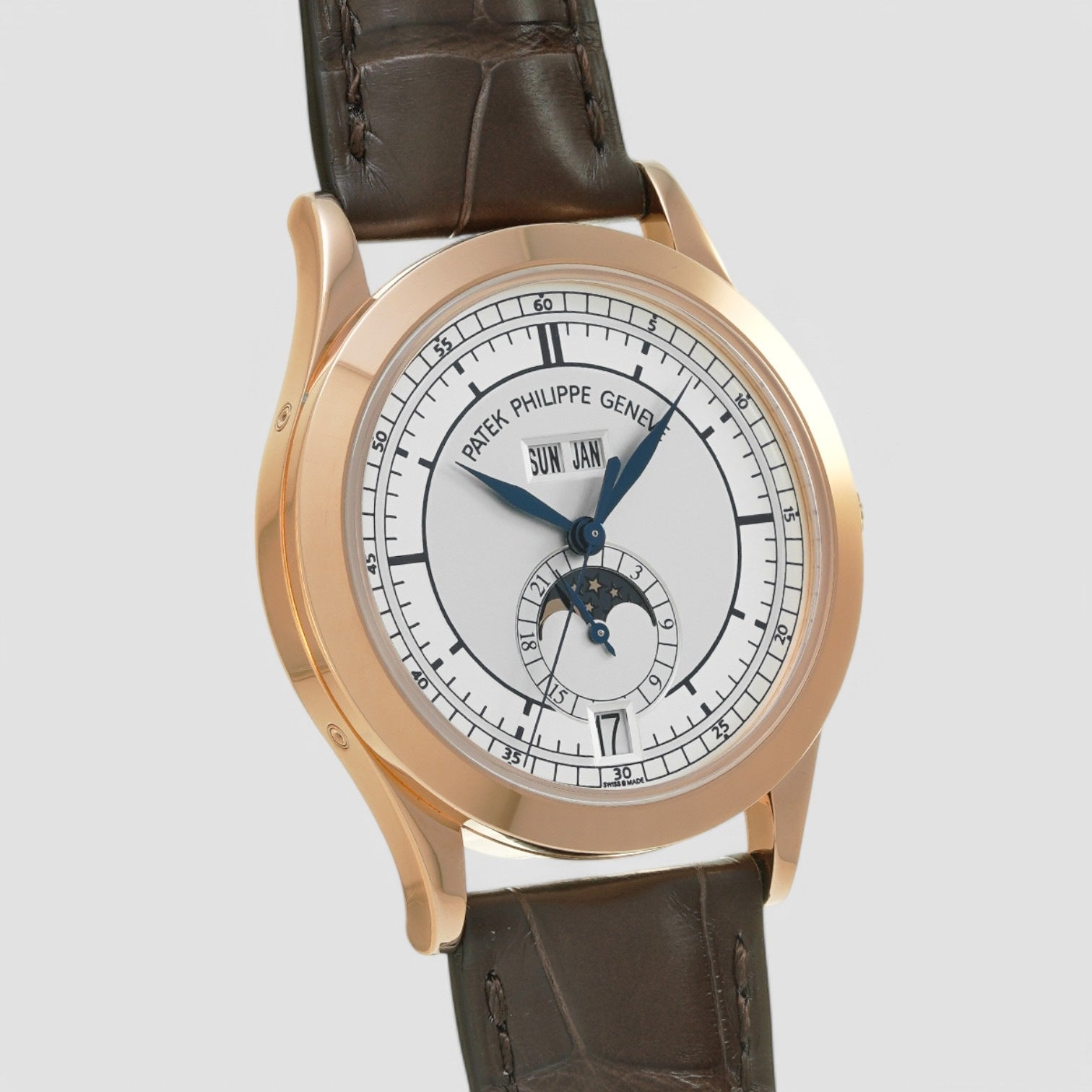 Annual Calendar Sector Dial 18K Rose Gold