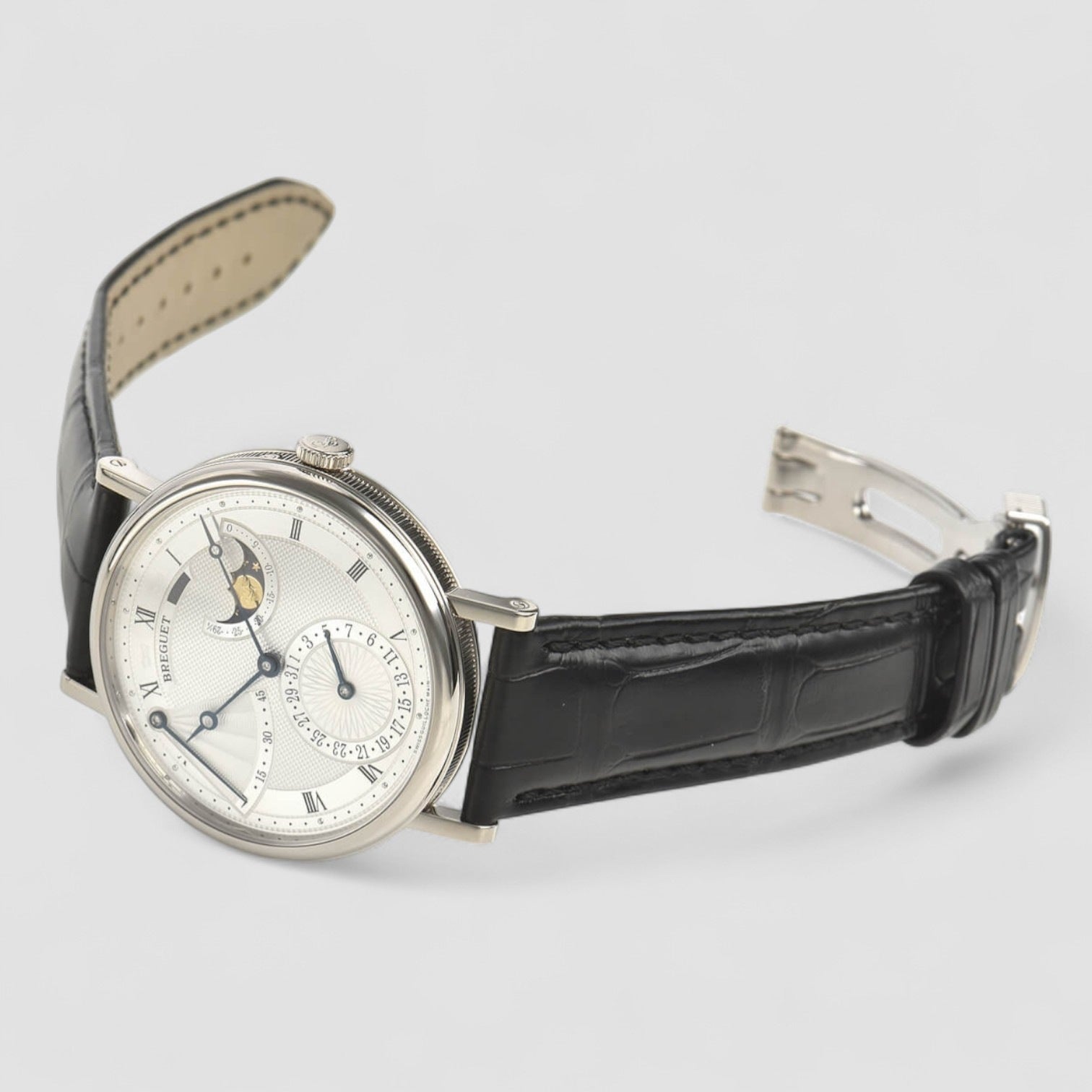 Classique Power Reserve Moon 18K White Gold