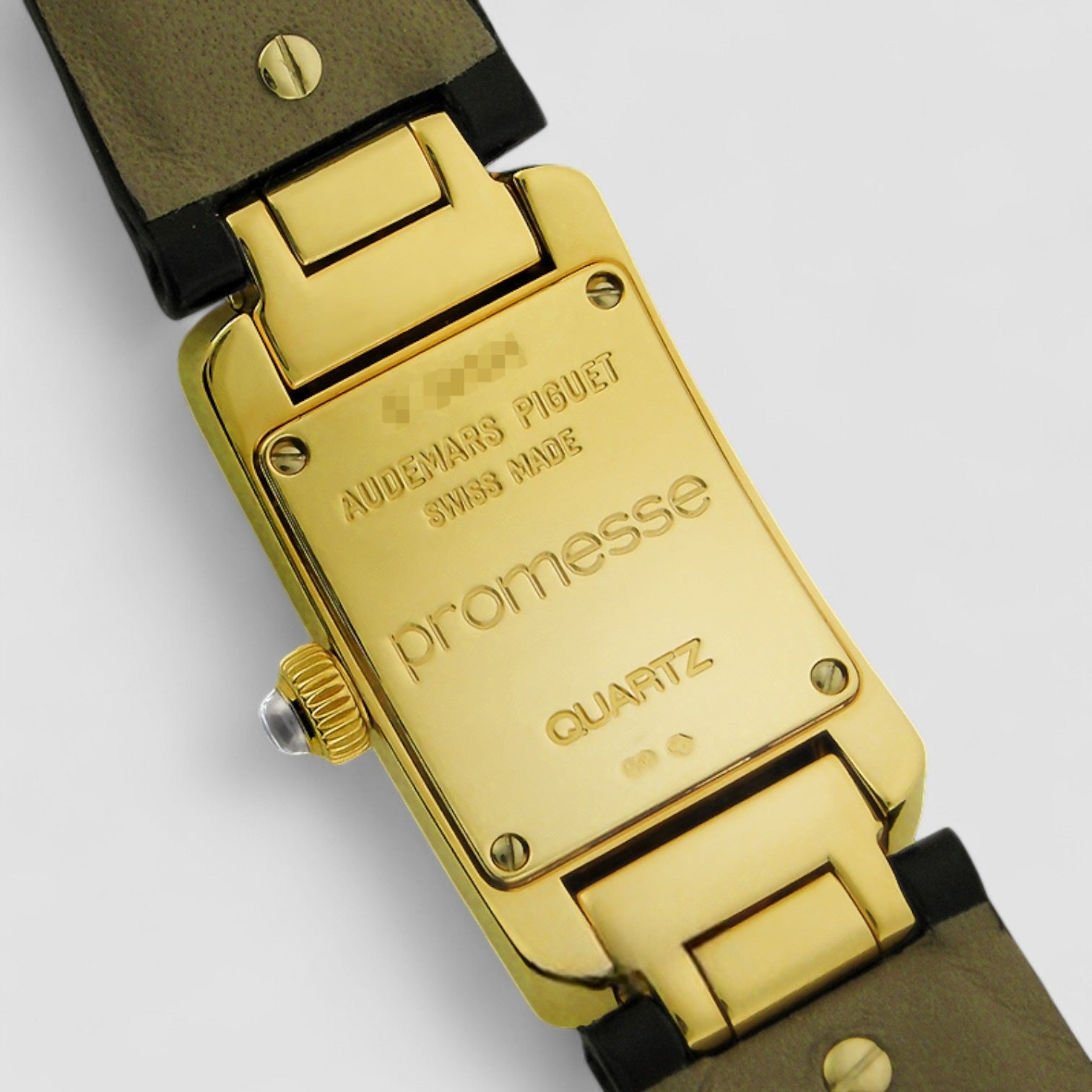 Promesse Diamond Yellow Gold Ladies Watch