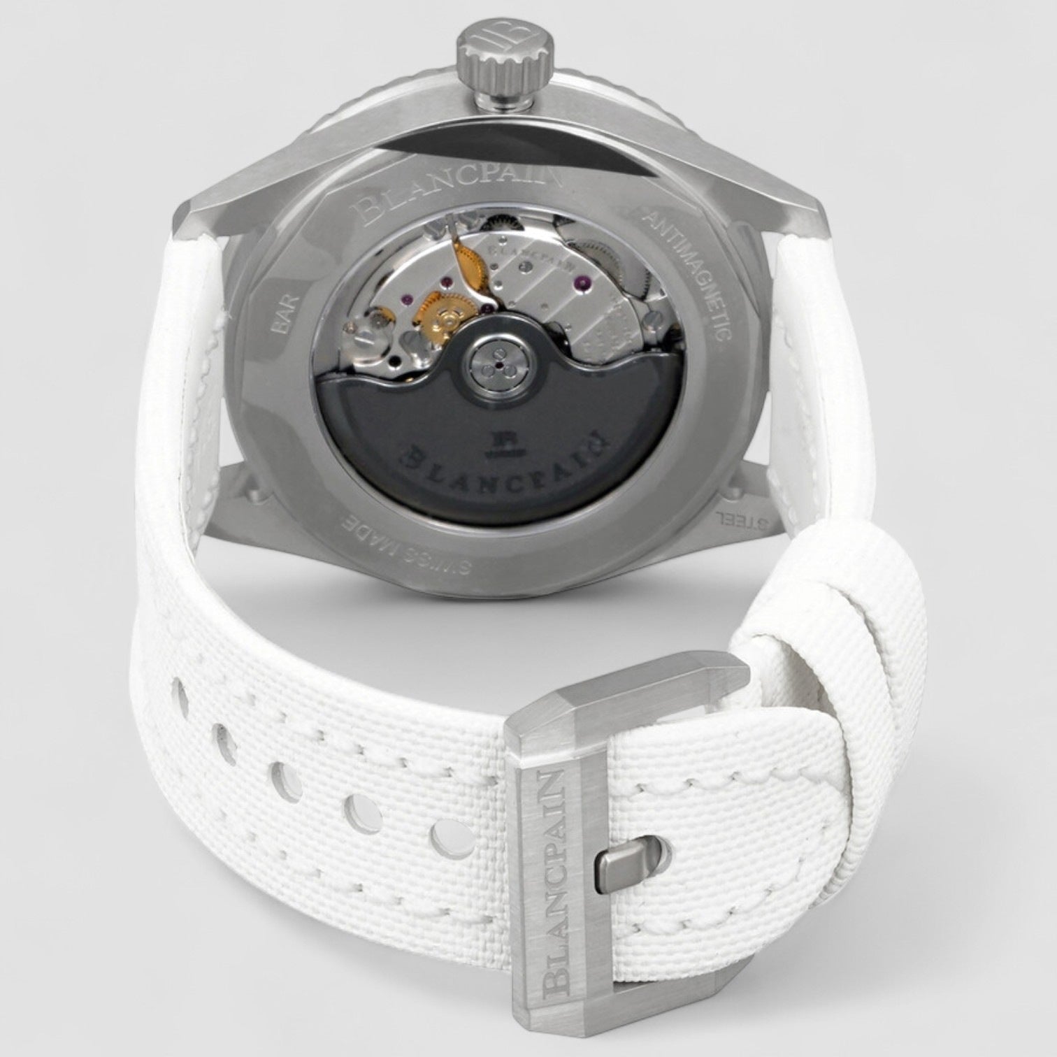 Fifty Fathoms Bathyscaphe Automatic White Dial Ladies Watch