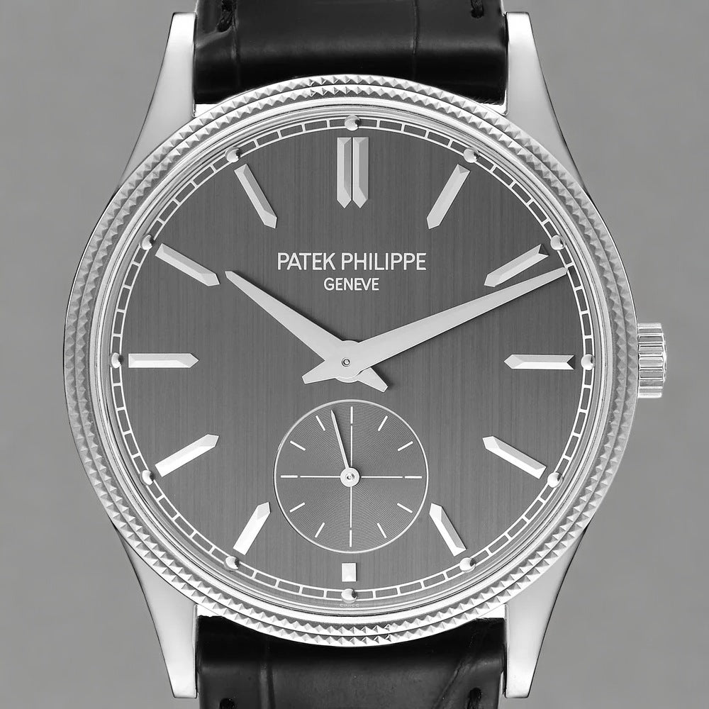 Calatrava Manuelle or Blanc Montre Homme
