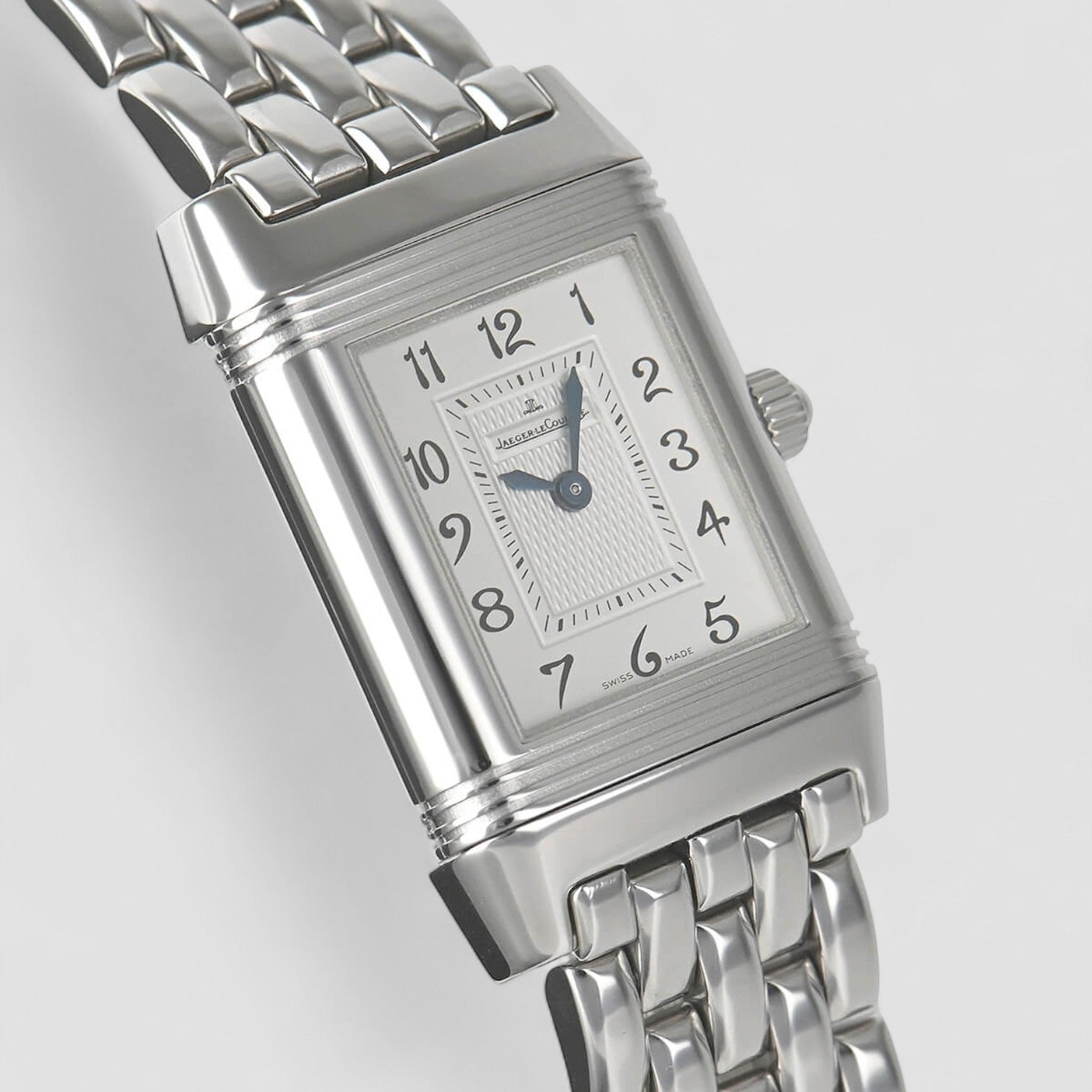 Reverso Duetto Stainless Steel Diamonds