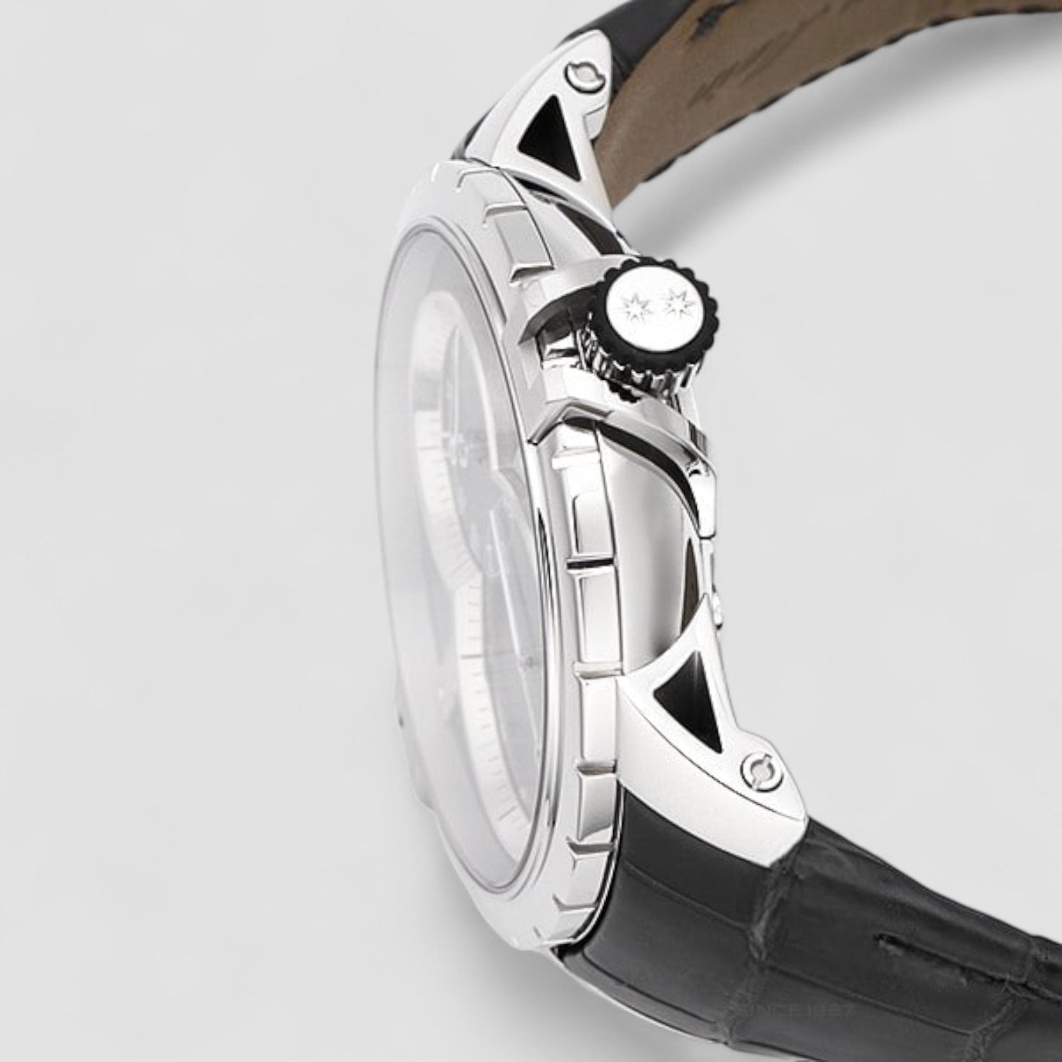 Grande Seconde SW Gray Dial Stainless Steel Men's Watch