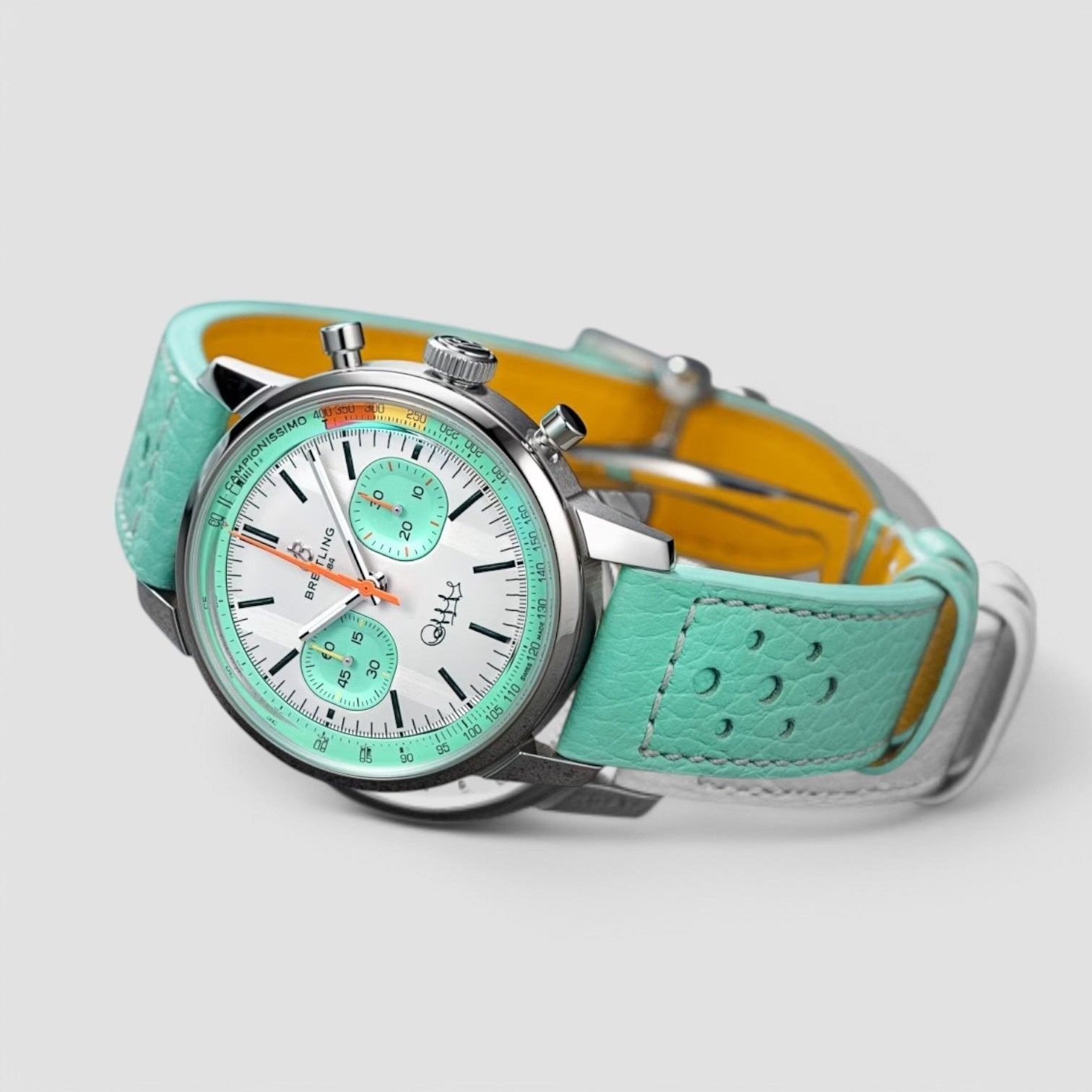 Fausto Coppi Chronograph Automatik Edelstahl 41mm