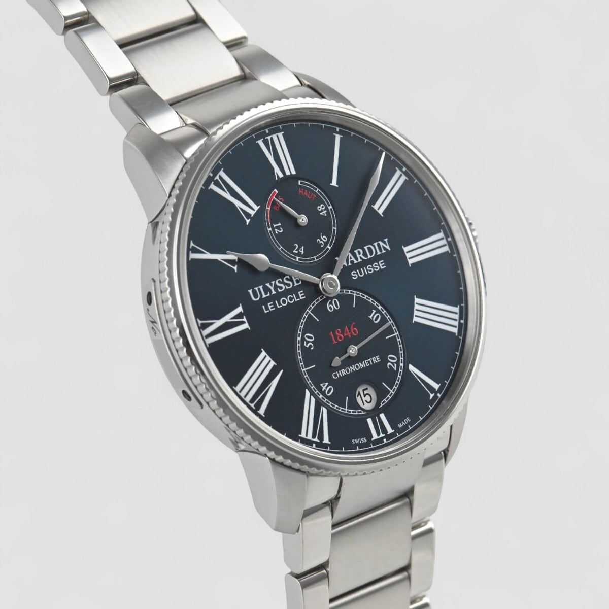 Marine Chronometer Torpilleur 42mm Mens Watch
