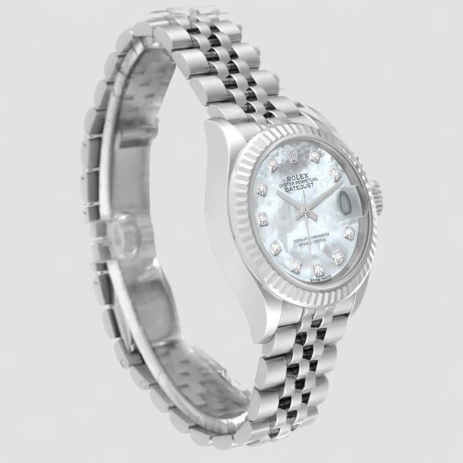 Datejust 31 Fluted Bezel Jubilee Bracelet Women's Watch