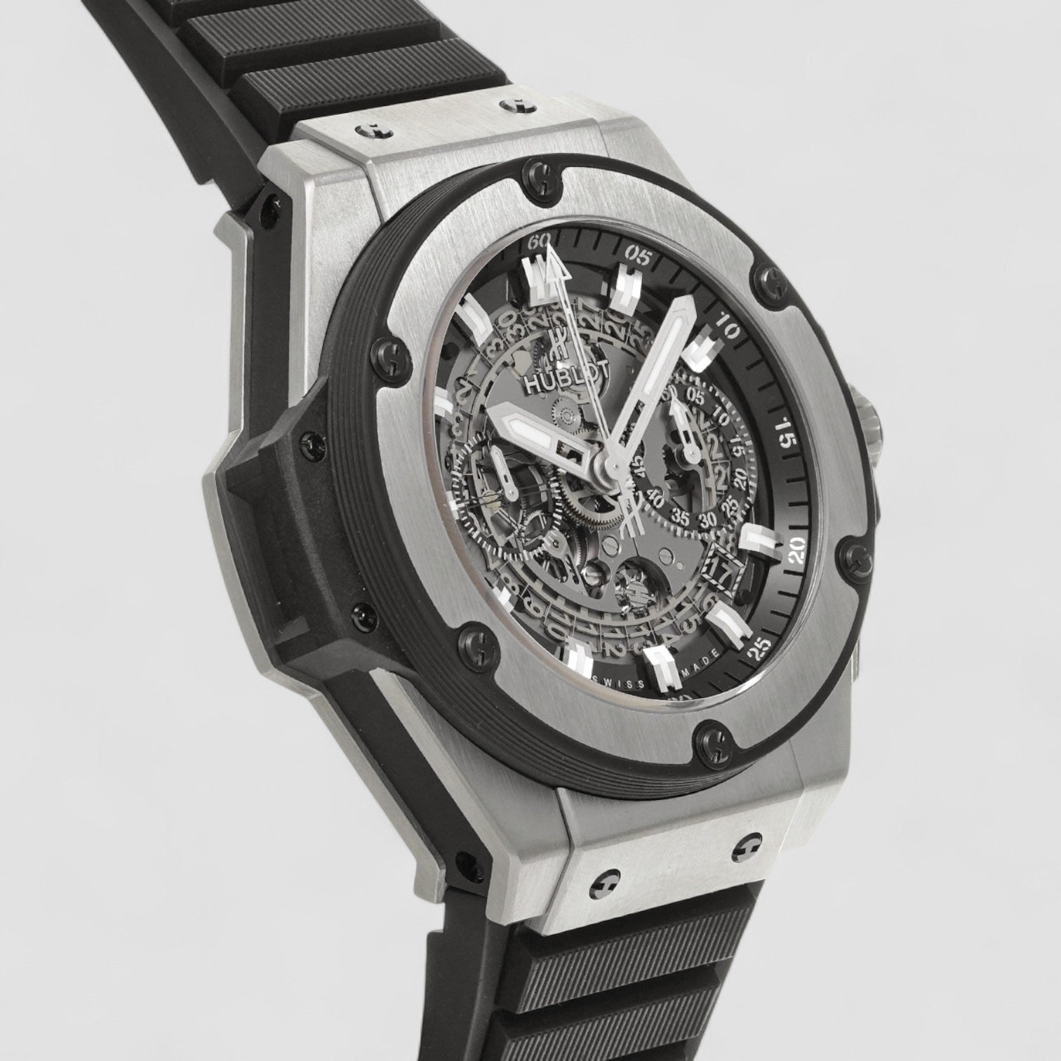 King Power Unico Chronograph Titanium / Rubber