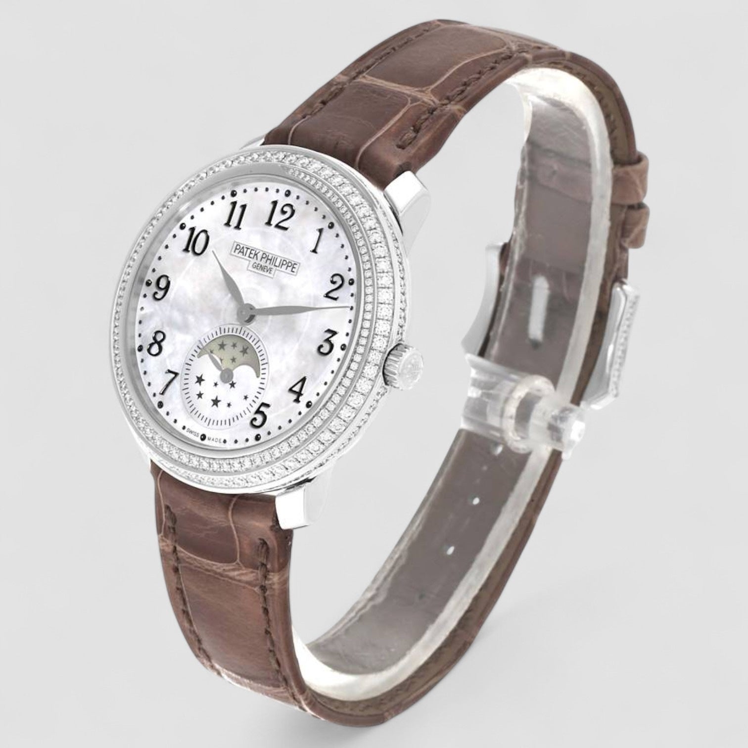Complications White Gold MOP Diamond Ladies Watch