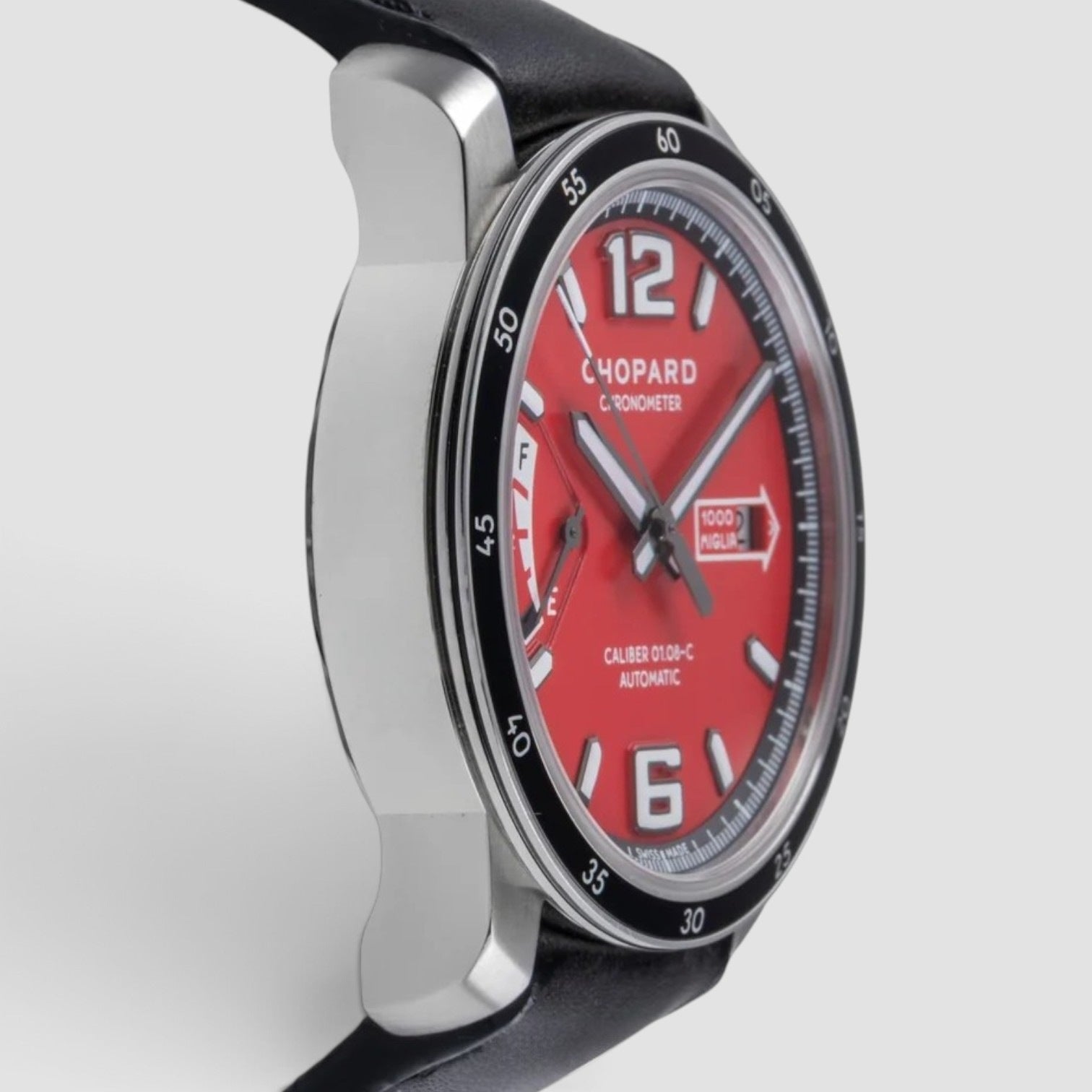 Mille Miglia GTS Power Control 43mm Steel Red Dial