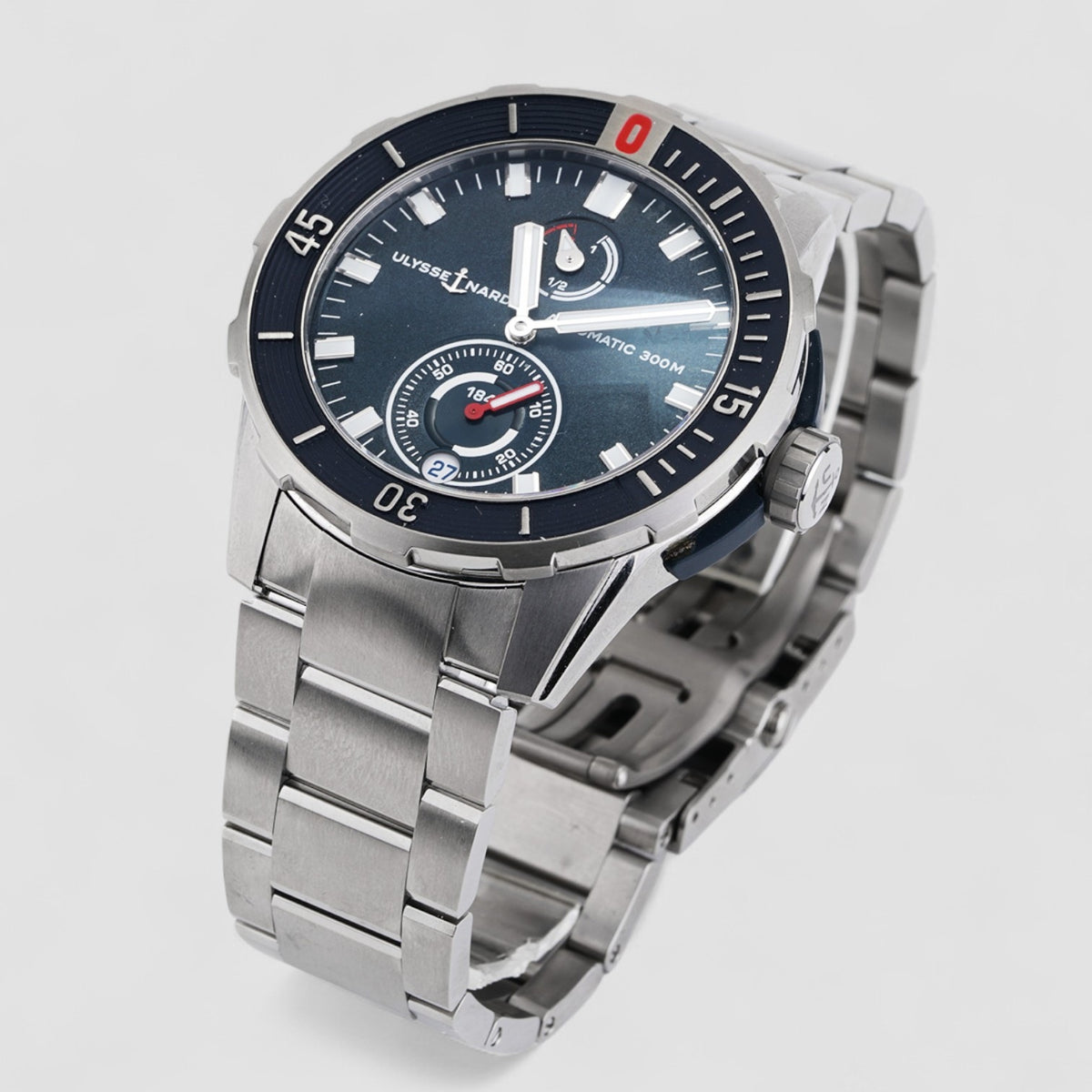 Diver Chronometer Automatic Blue Dial Men's Watch