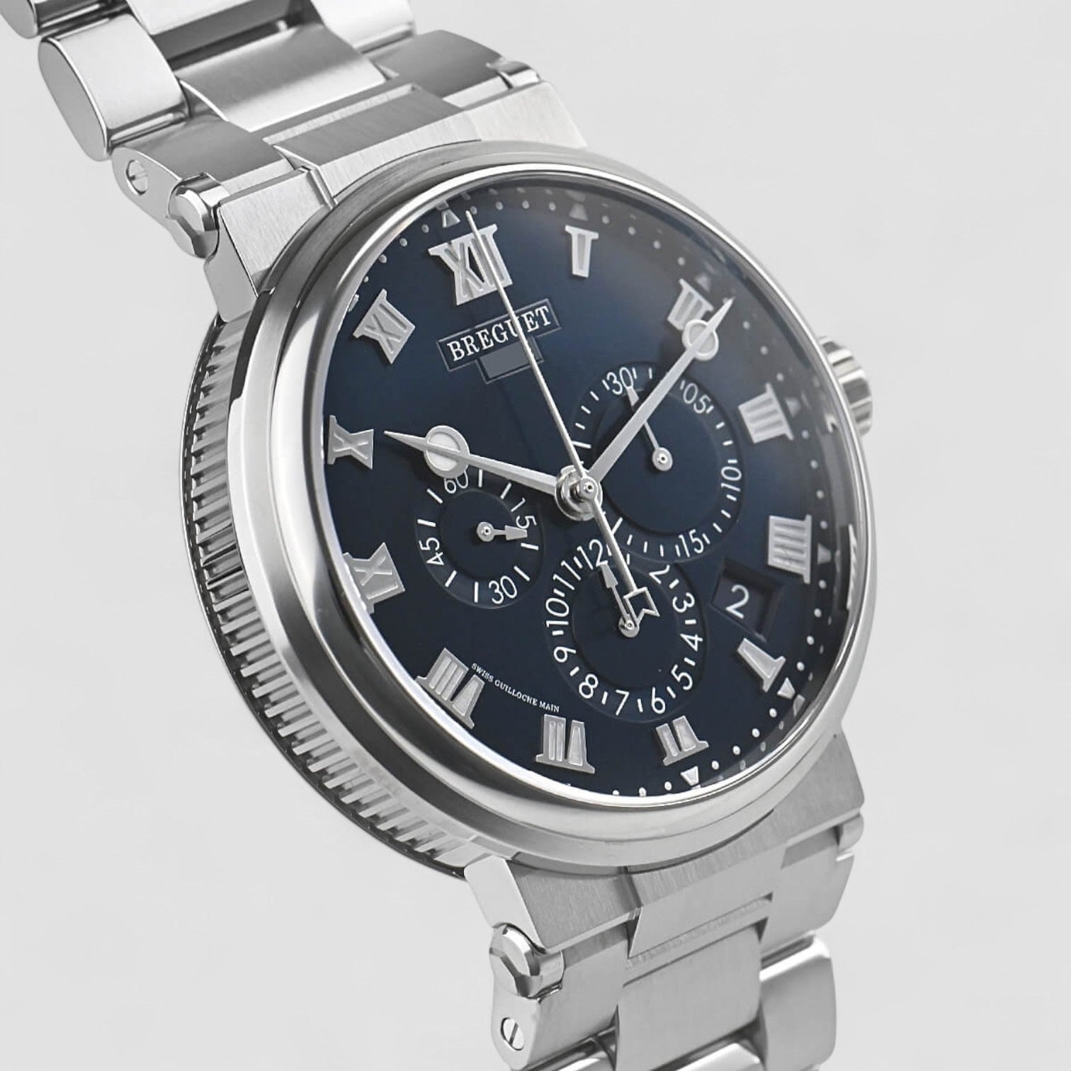Marine Chronograph Titanium / Blue Dial 2023