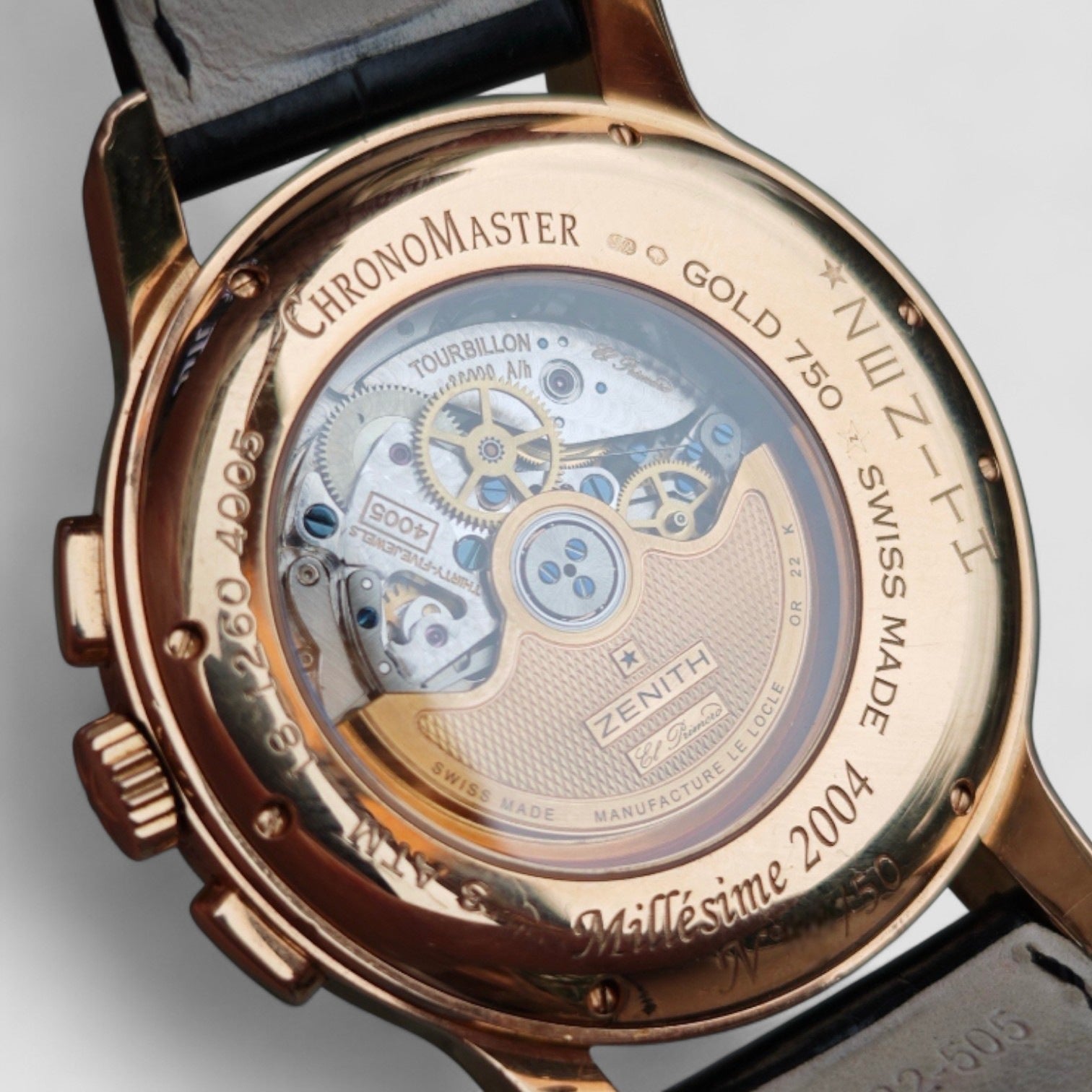 LIMITED EDITION ACADEMY TOURBILLON CHRONOGRAPH MEN'S WATCH