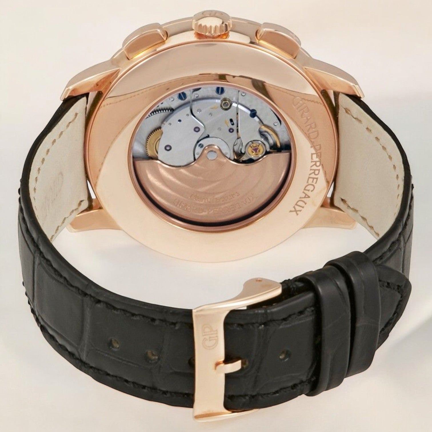 1966 Dual Time Pink Gold Dual Time