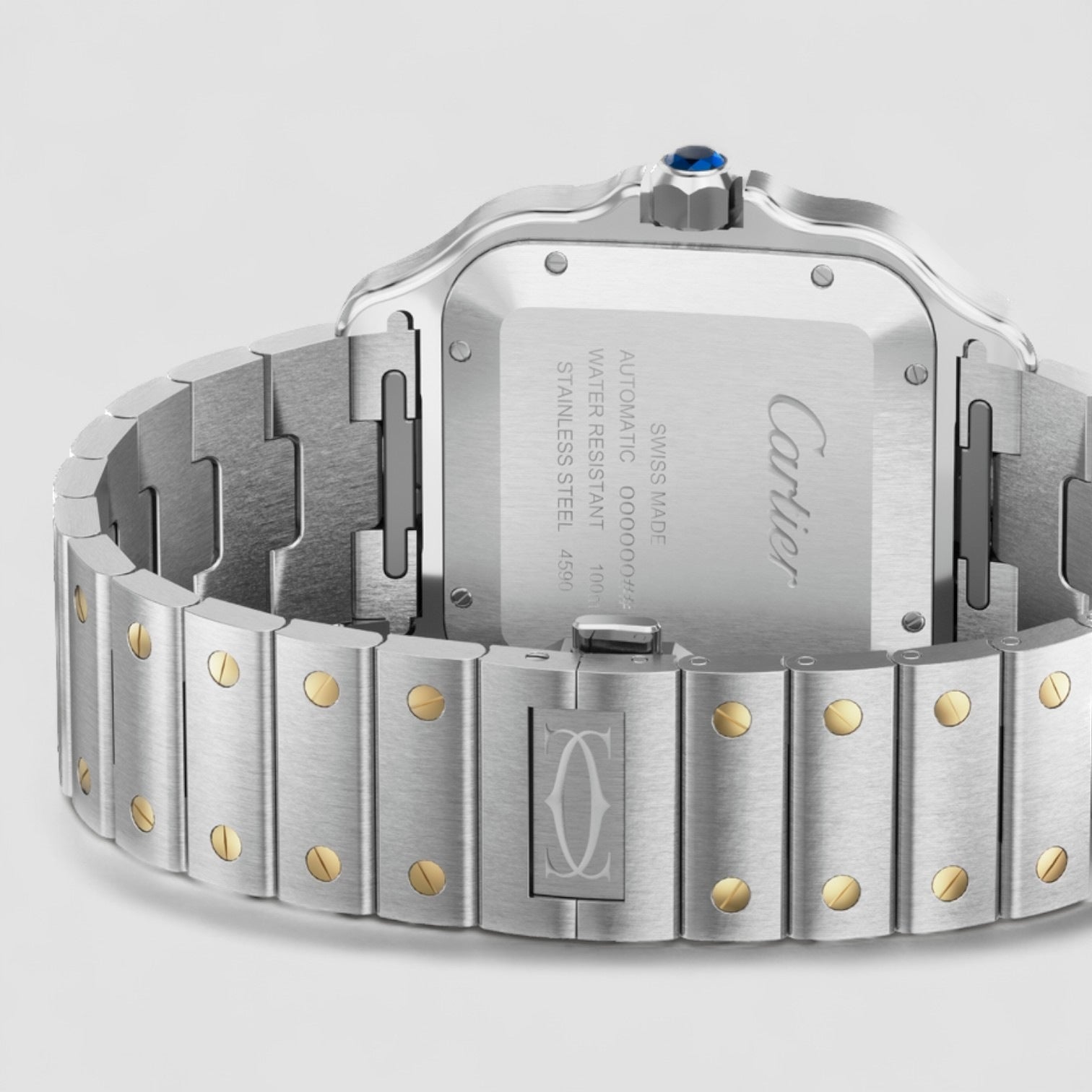 Santos de Cartier Large Model Yellow Gold
