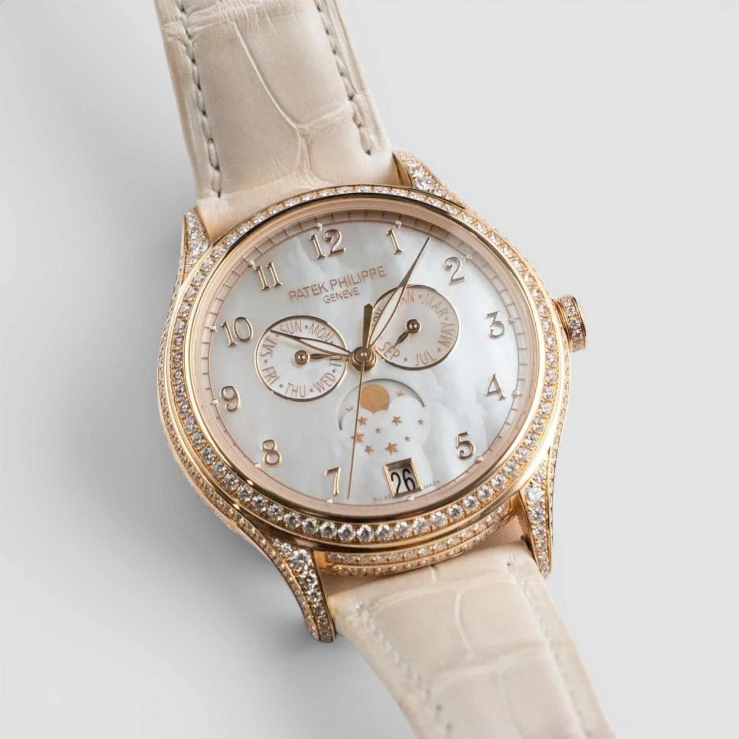Annual Calendar Moon Phase – Rose Gold
