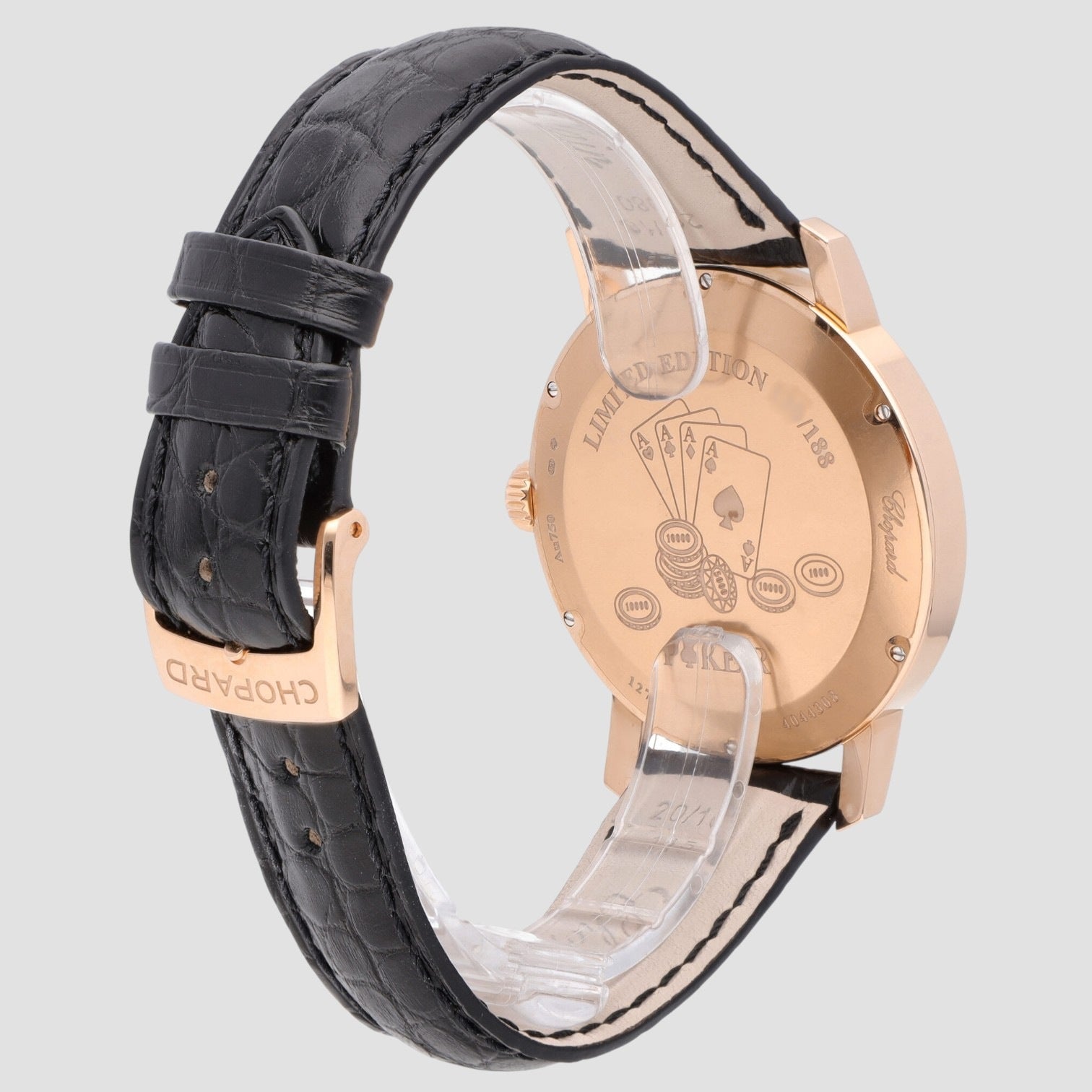 Poker Limited Edition 18k Rose Gold Auto 40mm Men’s Watch