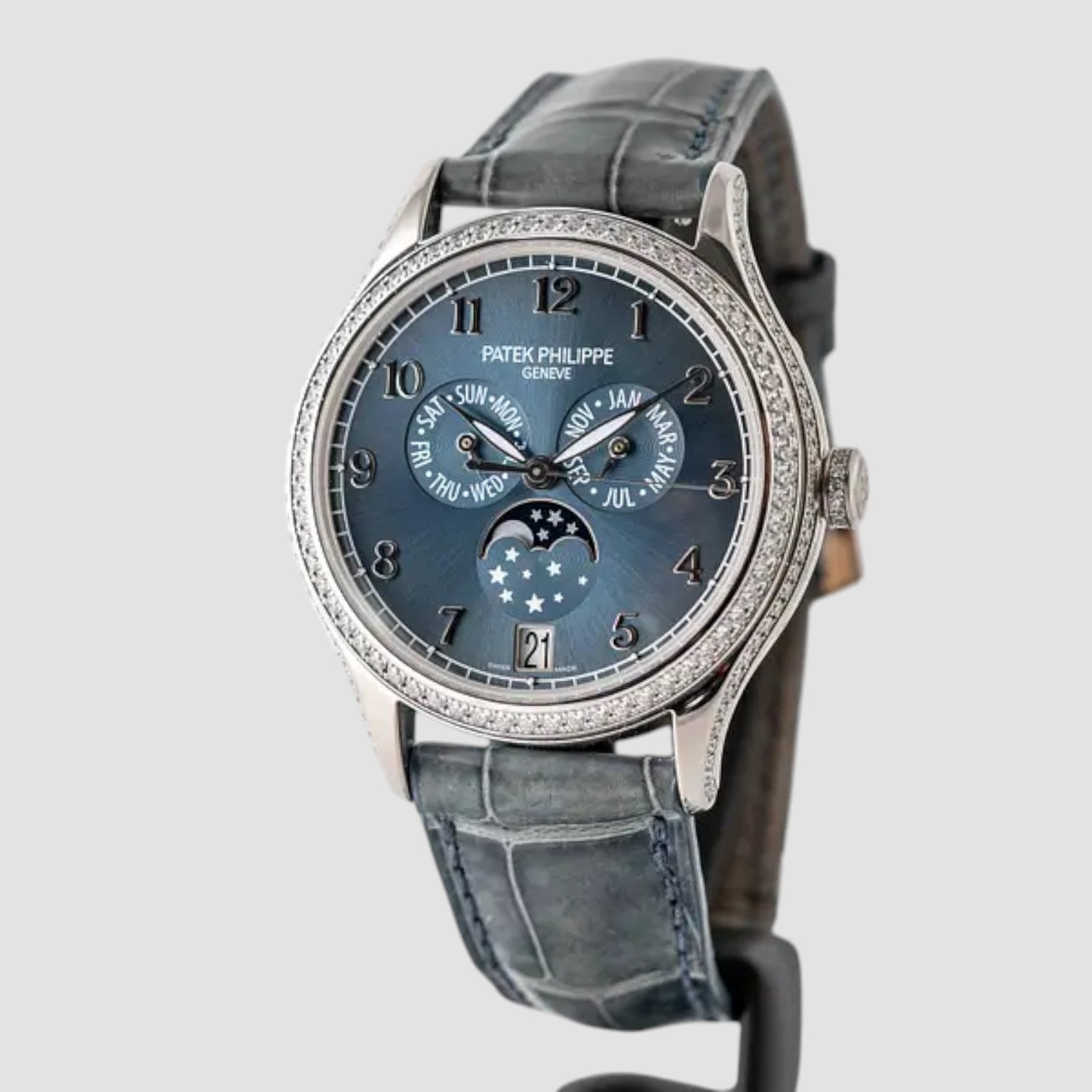 Annual Calendar White Gold / Blue Dial 2021