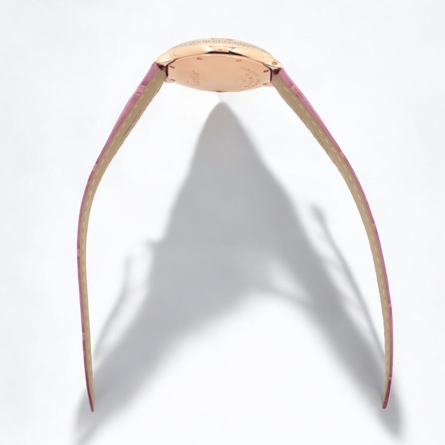 Ballon Bleu - Diamond Bezel Rose Gold Silver Dial 33 mm